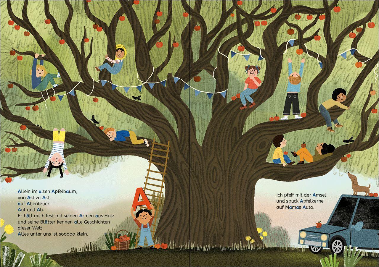 Beispielinhalt (Bild) Von Apfelbaum bis Zickzackzauberworte