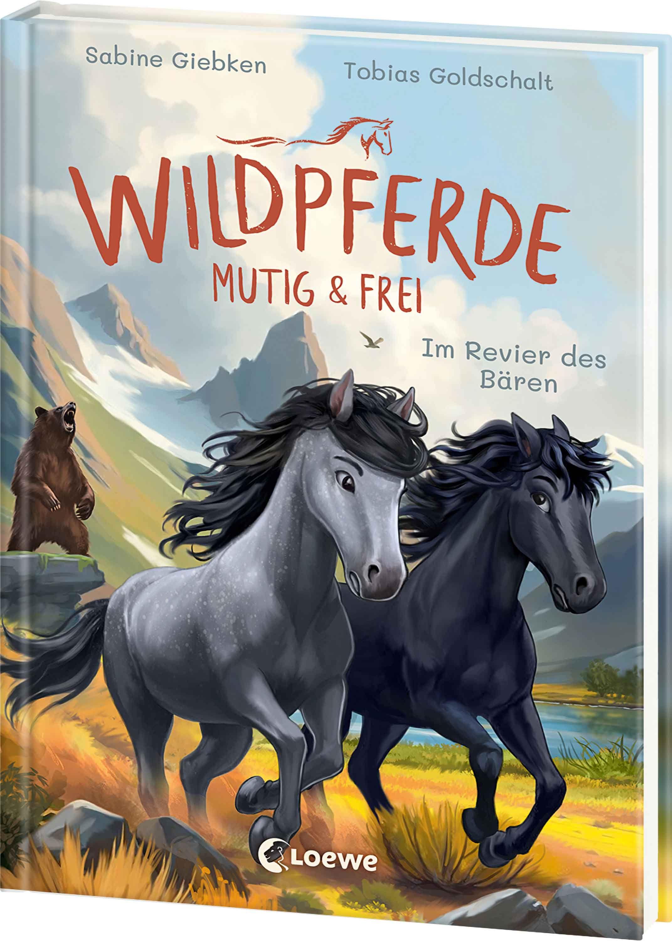Vorderes Coverbild Wildpferde - mutig und frei (Band 6) - Im Revier des Bären