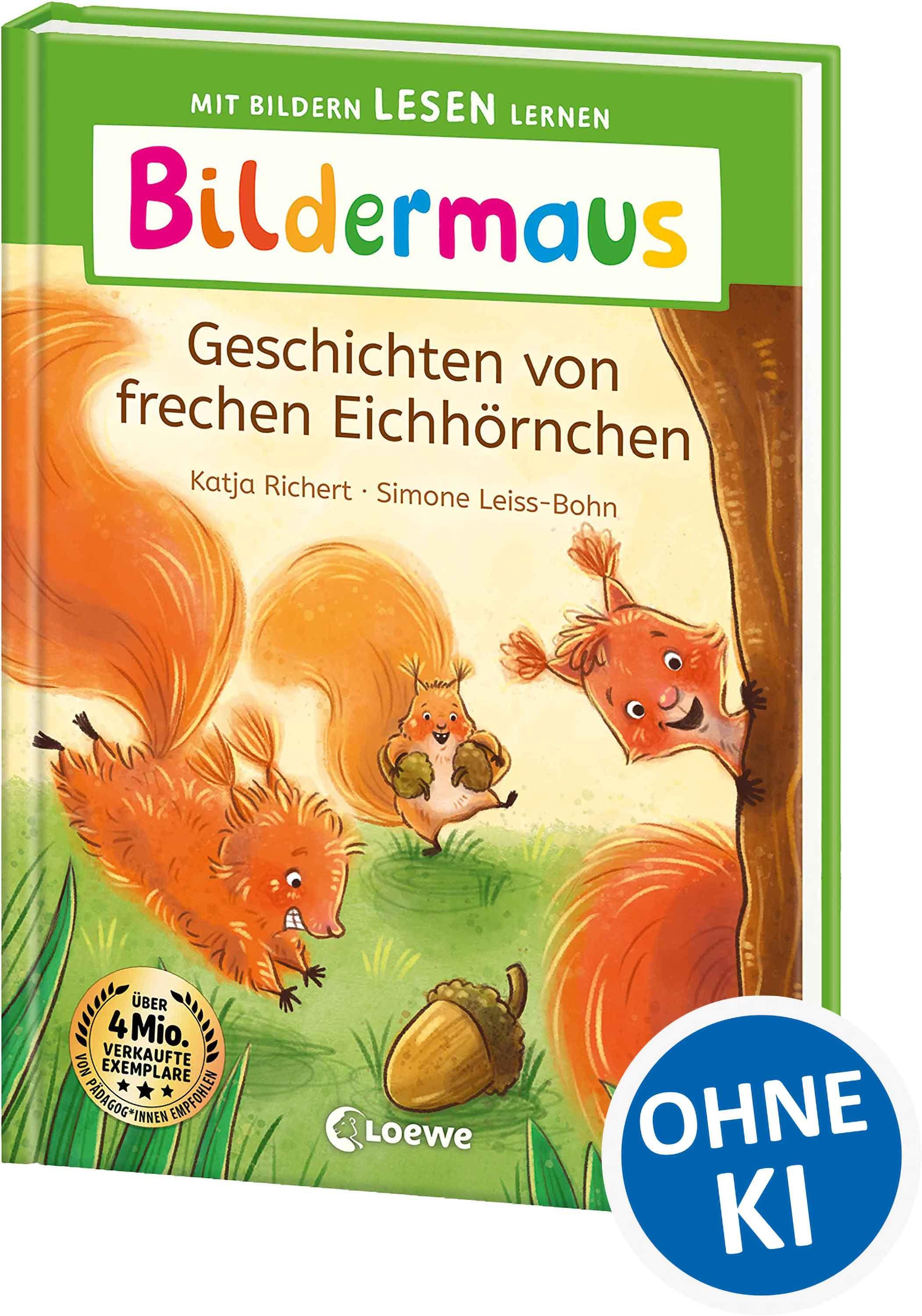 Vorderes Coverbild Bildermaus - Geschichten von frechen Eichhörnchen