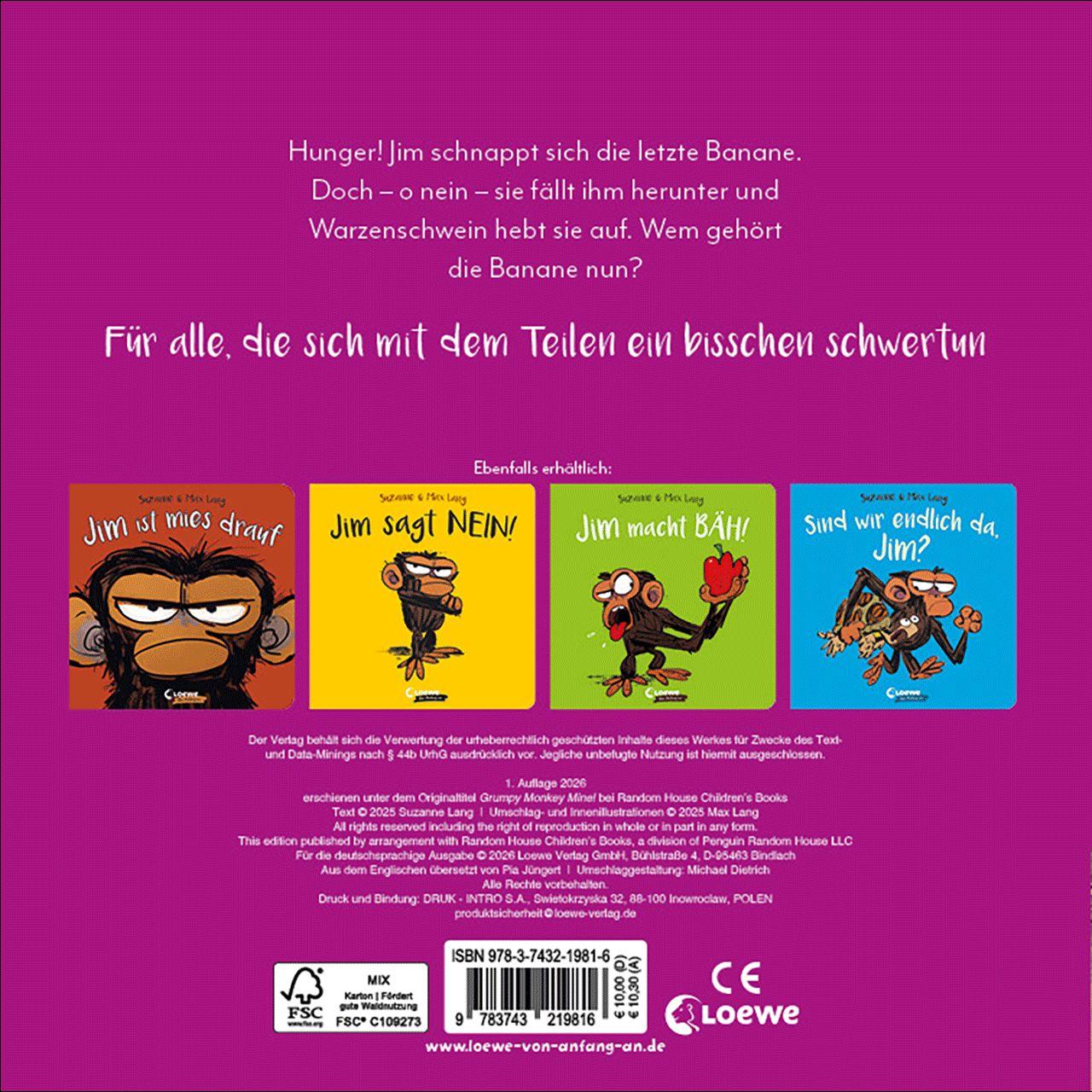 Beispielinhalt (Bild) Jim sagt MEINS!