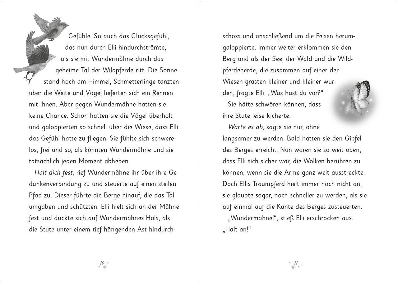 Beispielinhalt (Bild) Wundermähne (Band 4) - Das goldene Wildpferd