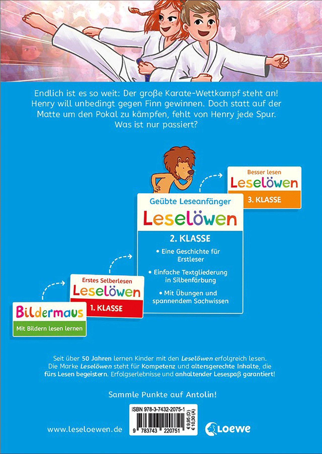 Beispielinhalt (Bild) Leselöwen 2. Klasse - Der große Karate-Wettkampf