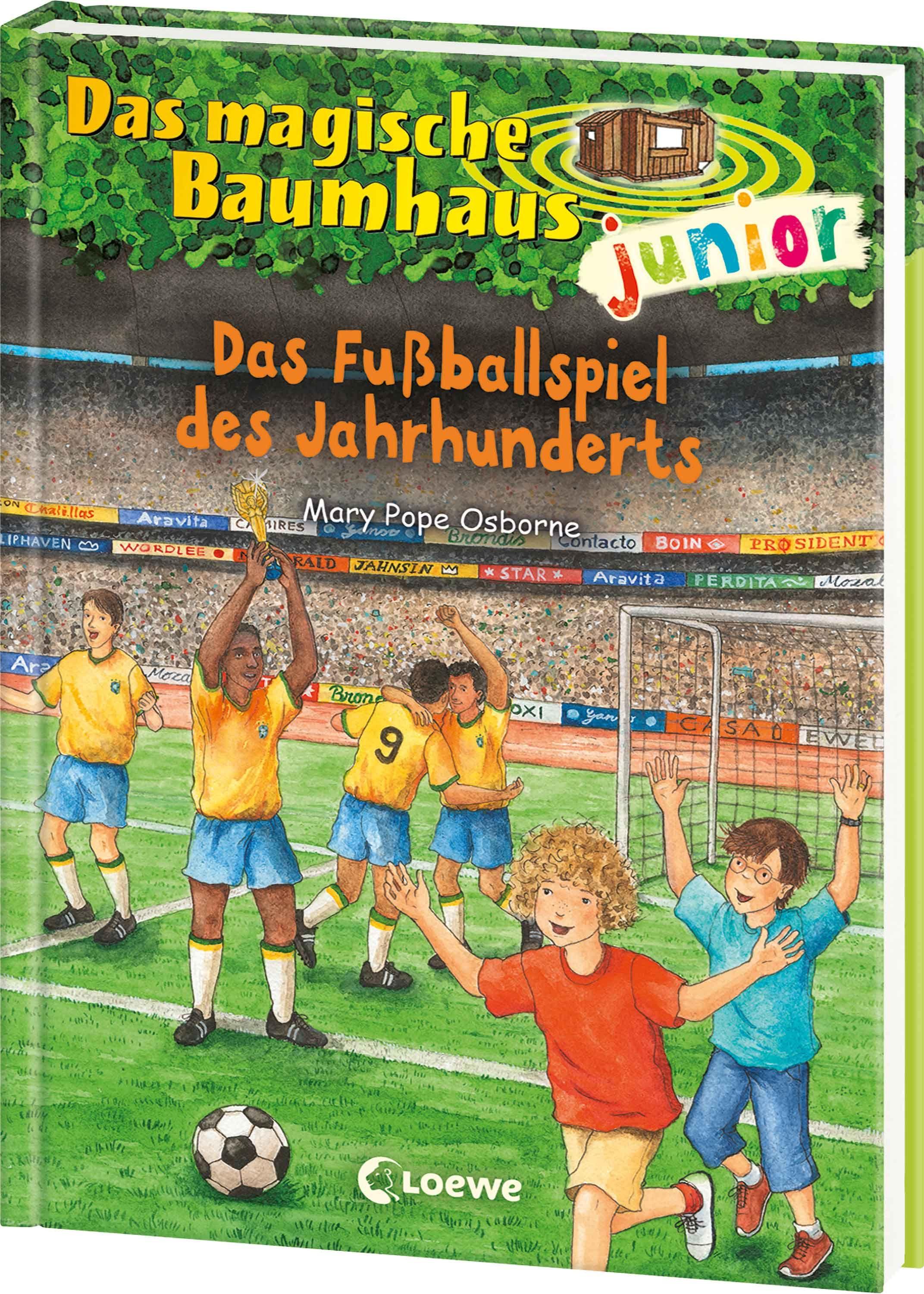 Vorderes Coverbild Das magische Baumhaus junior (Band 43) - Das Fußballspiel des Jahrhunderts