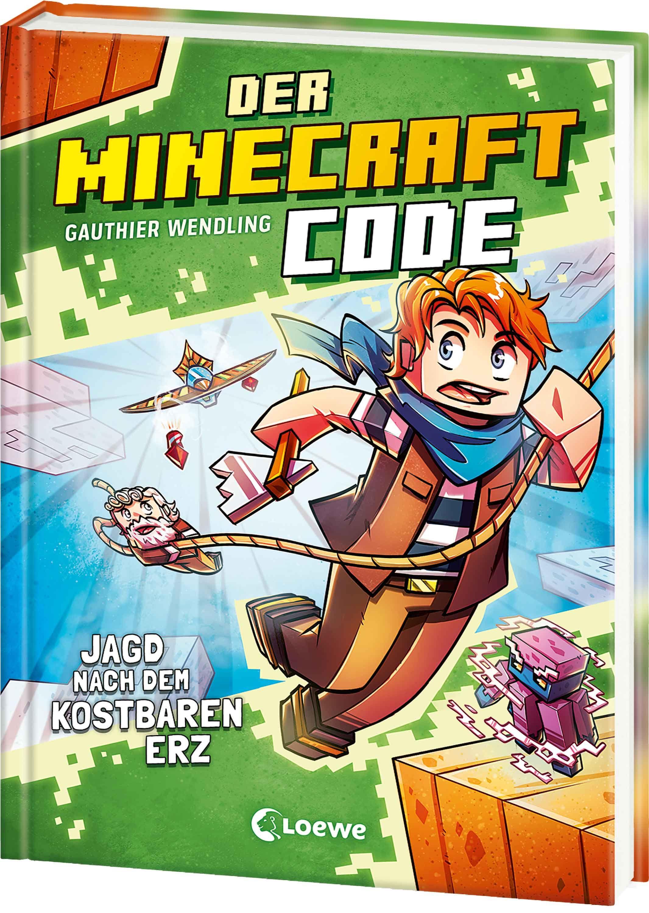 Vorderes Coverbild Der Minecraft Code (Band 3) - Jagd nach dem kostbaren Erz
