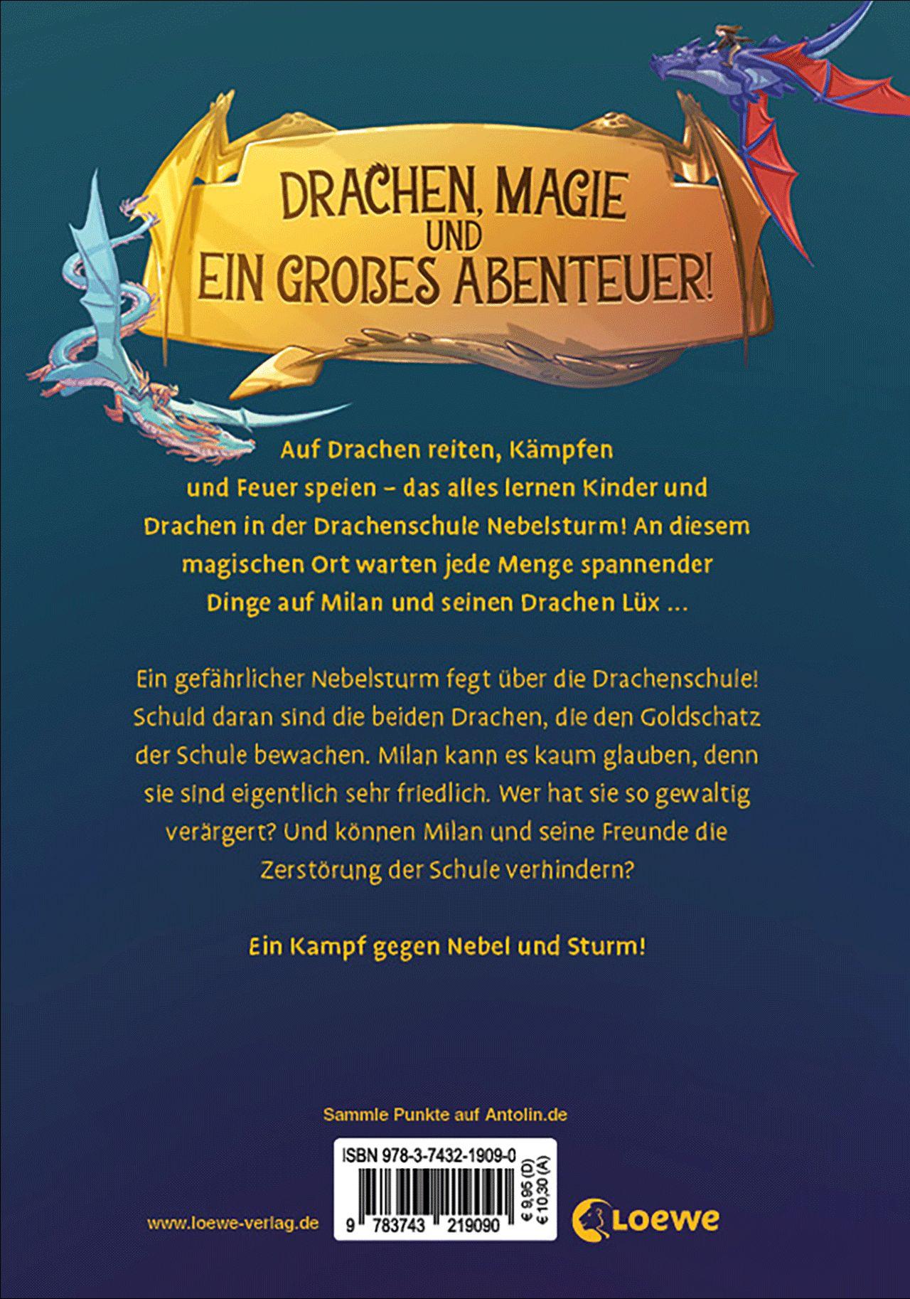 Beispielinhalt (Bild) Drachenschule Nebelsturm (Band 4) - Die Wächter des Drachengoldes