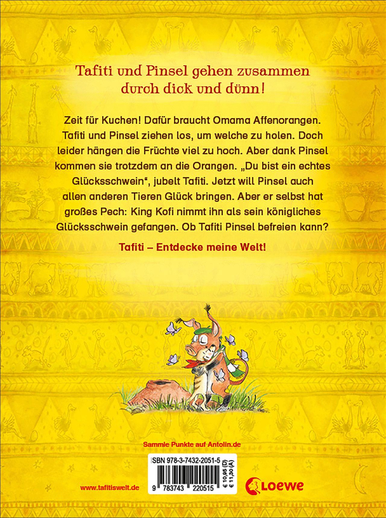 Beispielinhalt (Bild) Tafiti (Band 24) - Ein Glücksschwein mit Pinselohren