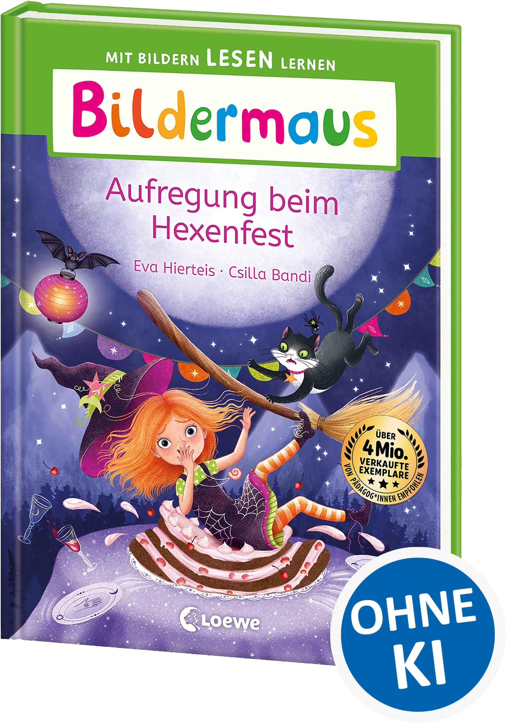 Vorderes Coverbild Bildermaus - Aufregung beim Hexenfest