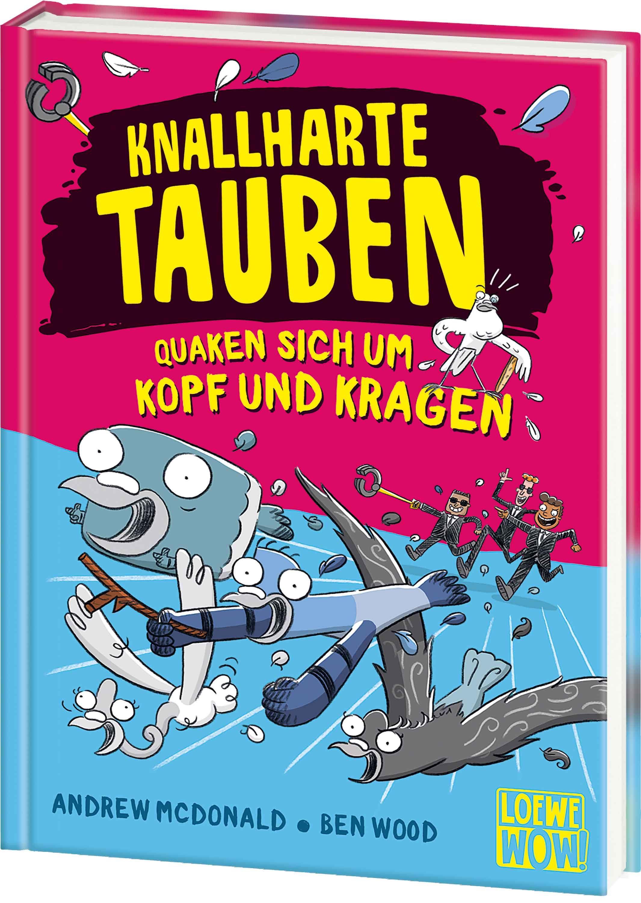 Vorderes Coverbild Knallharte Tauben quaken sich um Kopf und Kragen (Band 9)