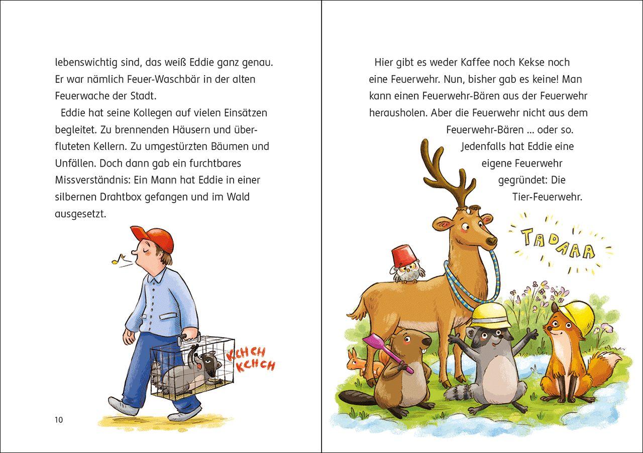 Beispielinhalt (Bild) Die Tier-Feuerwehr (Band 3) - Ein Bär auf dünnem Eis