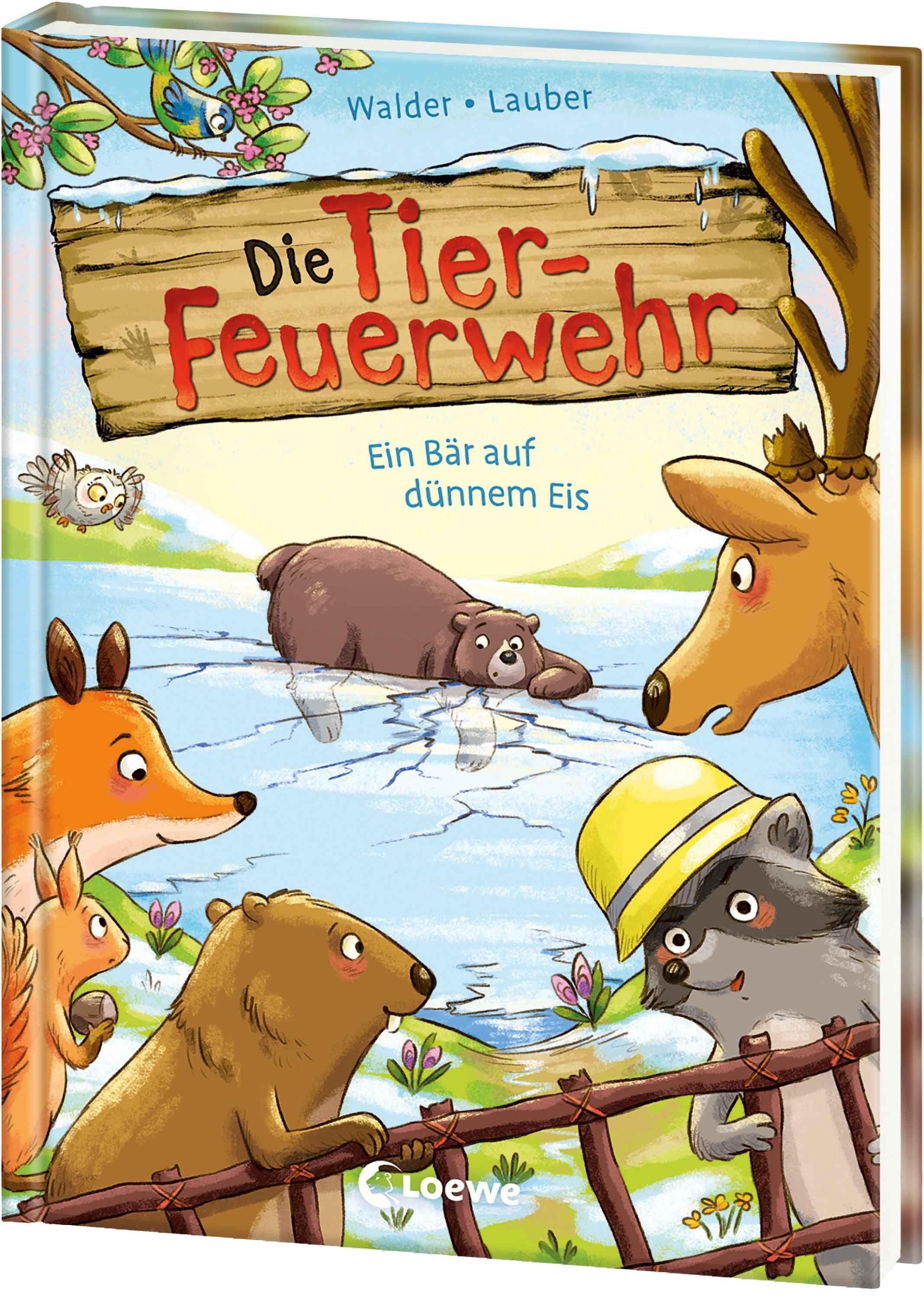 Vorderes Coverbild Die Tier-Feuerwehr (Band 3) - Ein Bär auf dünnem Eis
