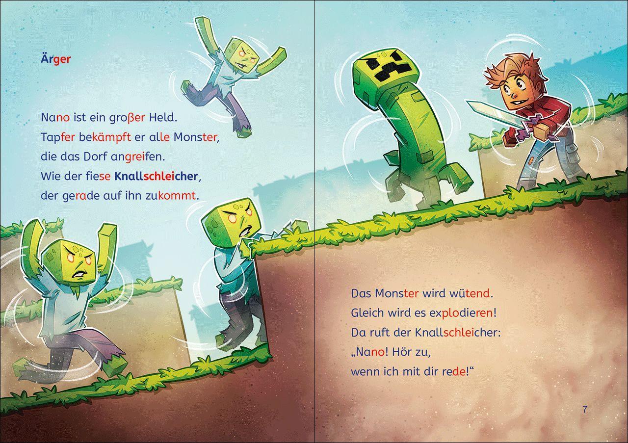 Beispielinhalt (Bild) Leselöwen 2. Klasse - Nano und der Knallschleicher