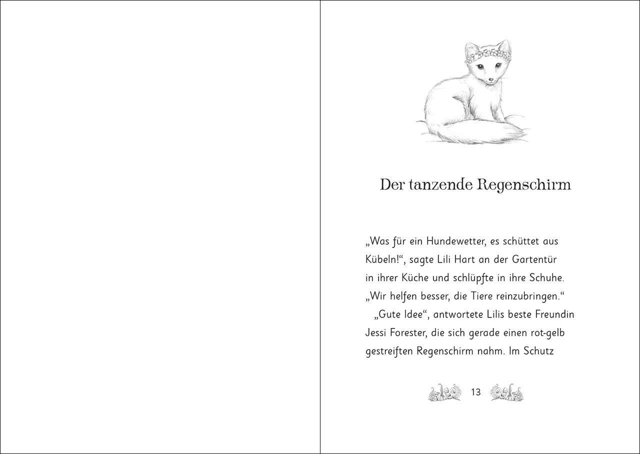 Beispielinhalt (Bild) Die magischen Tierfreunde (Band 23) - Polly Polarfuchs und der Zauberregen