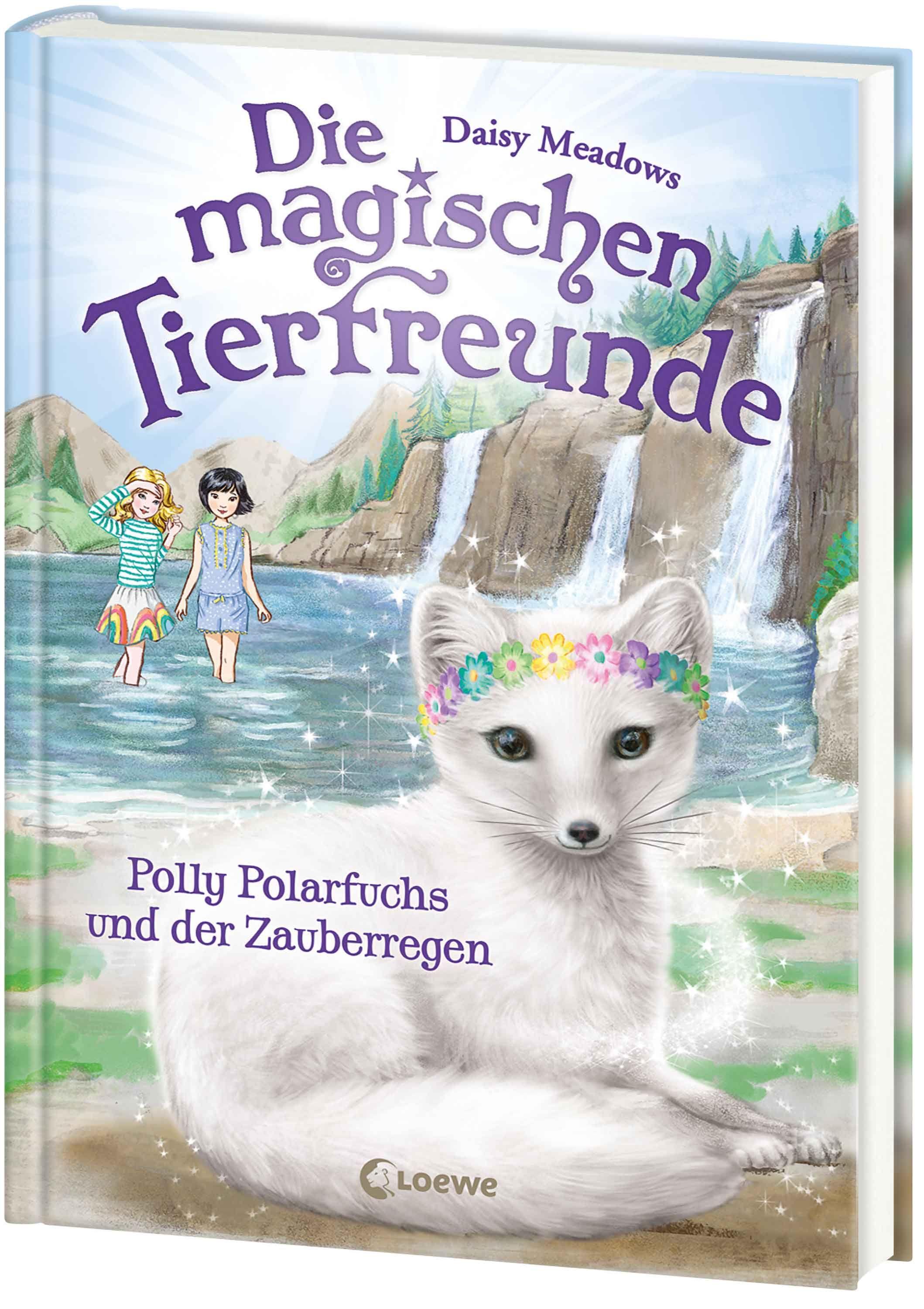 Vorderes Coverbild Die magischen Tierfreunde (Band 23) - Polly Polarfuchs und der Zauberregen