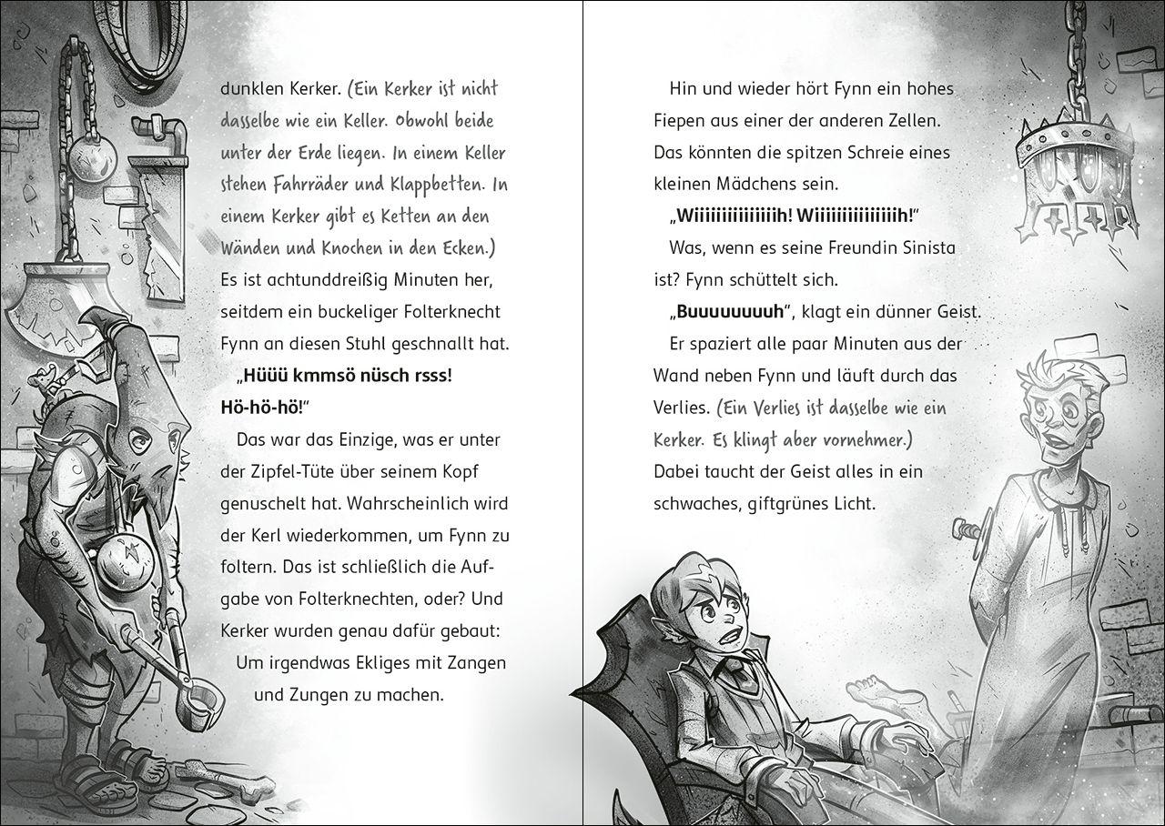 Beispielinhalt (Bild) Nightmore - Das gruseligste Internat der Welt (Band 2) - Zombie gesucht