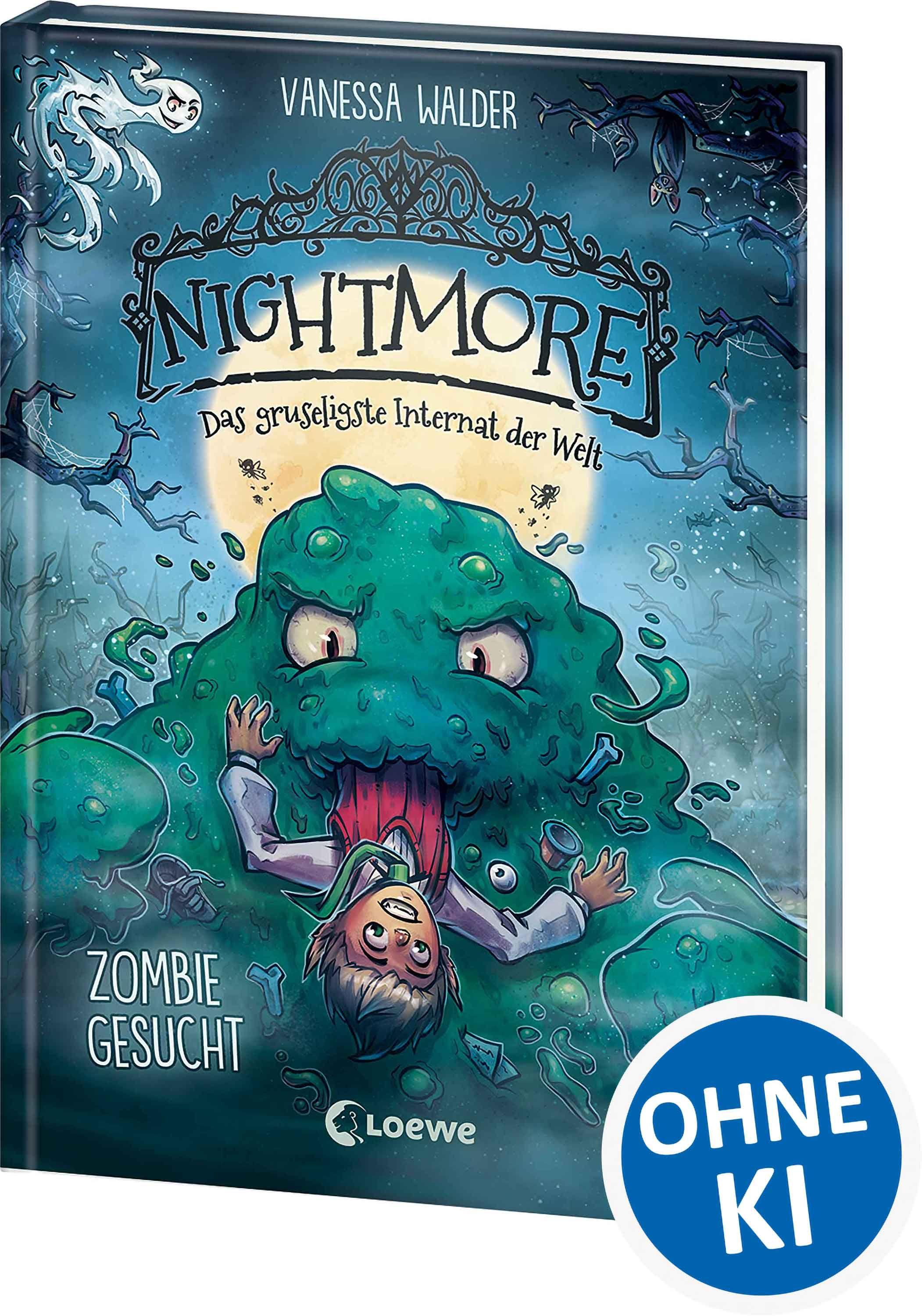 Vorderes Coverbild Nightmore - Das gruseligste Internat der Welt (Band 2) - Zombie gesucht