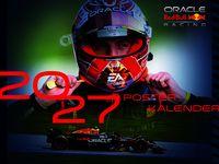 Vorderes Coverbild Oracle Red Bull Racing 2027 - Posterkalender