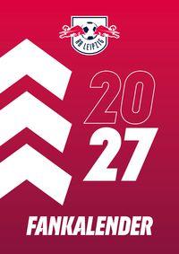 Vorderes Coverbild RB Leipzig 2027 - Fankalender