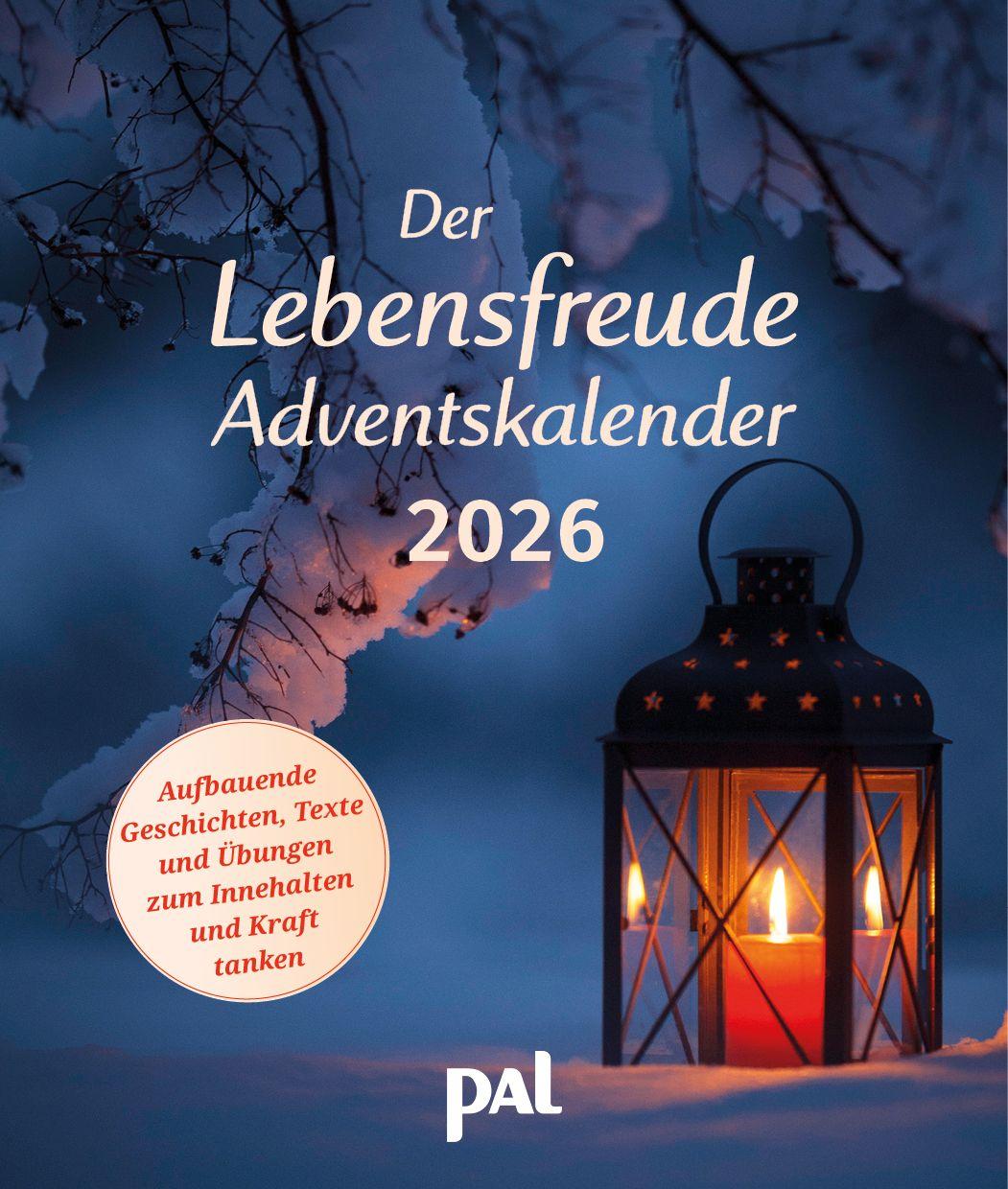 Vorderes Coverbild Der Lebensfreude-Adventskalender 2026