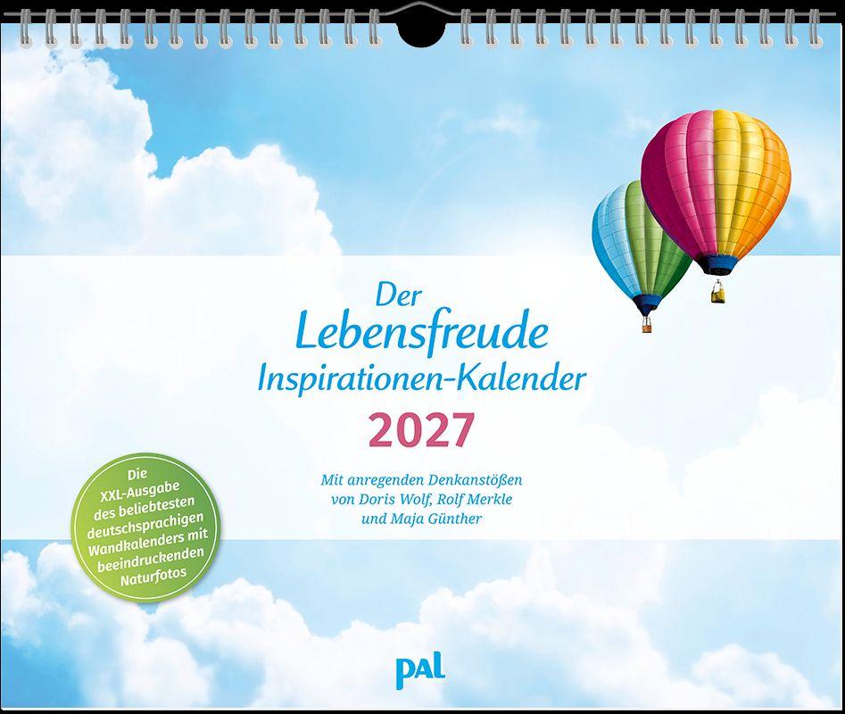Vorderes Coverbild Der Lebensfreude-Inspirationen-Kalender 2027