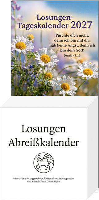 Vorderes Coverbild Losungen Tageskalender 2027