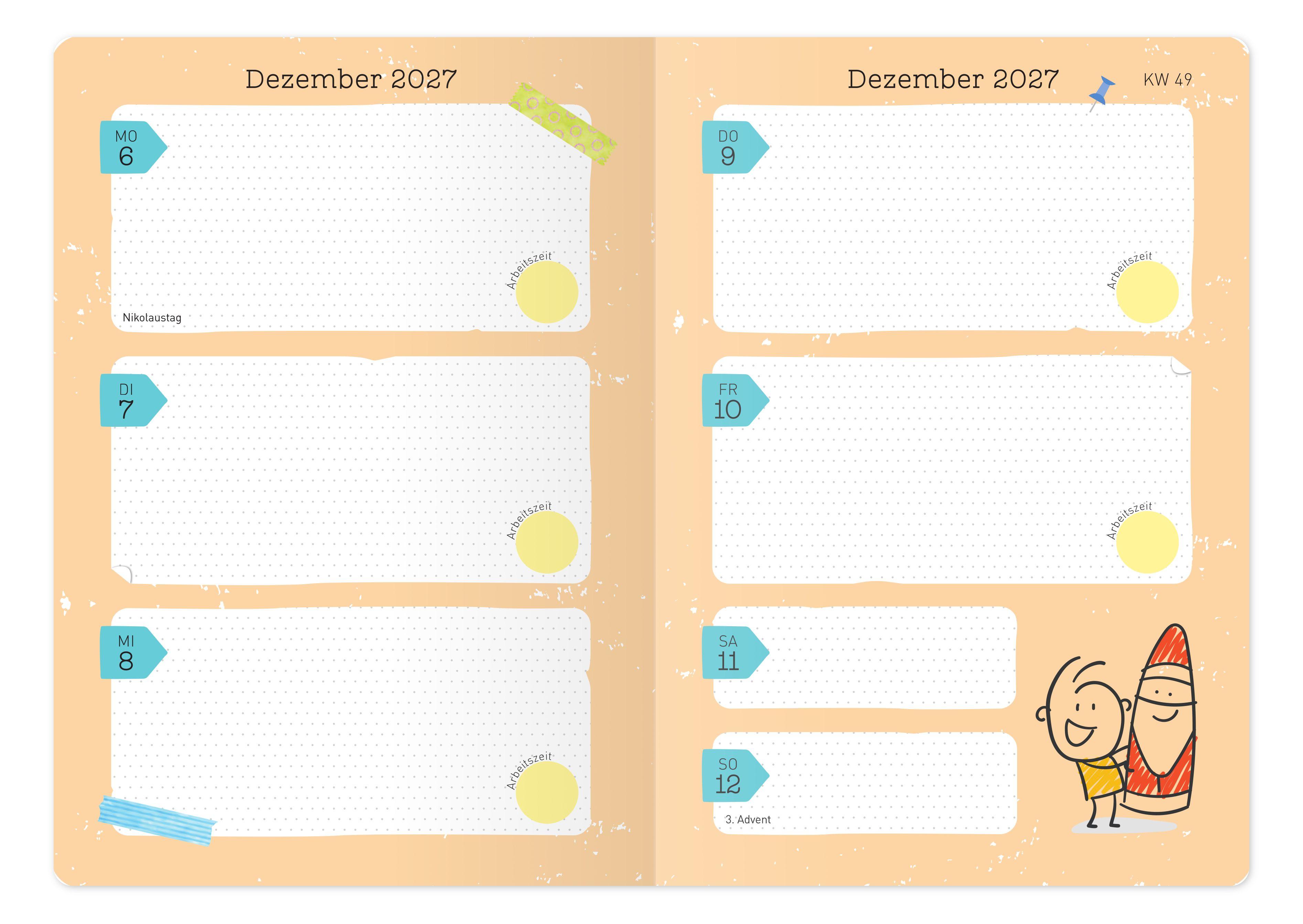 Beispielinhalt (Bild) Der Kita-Planer 2026 / 2027