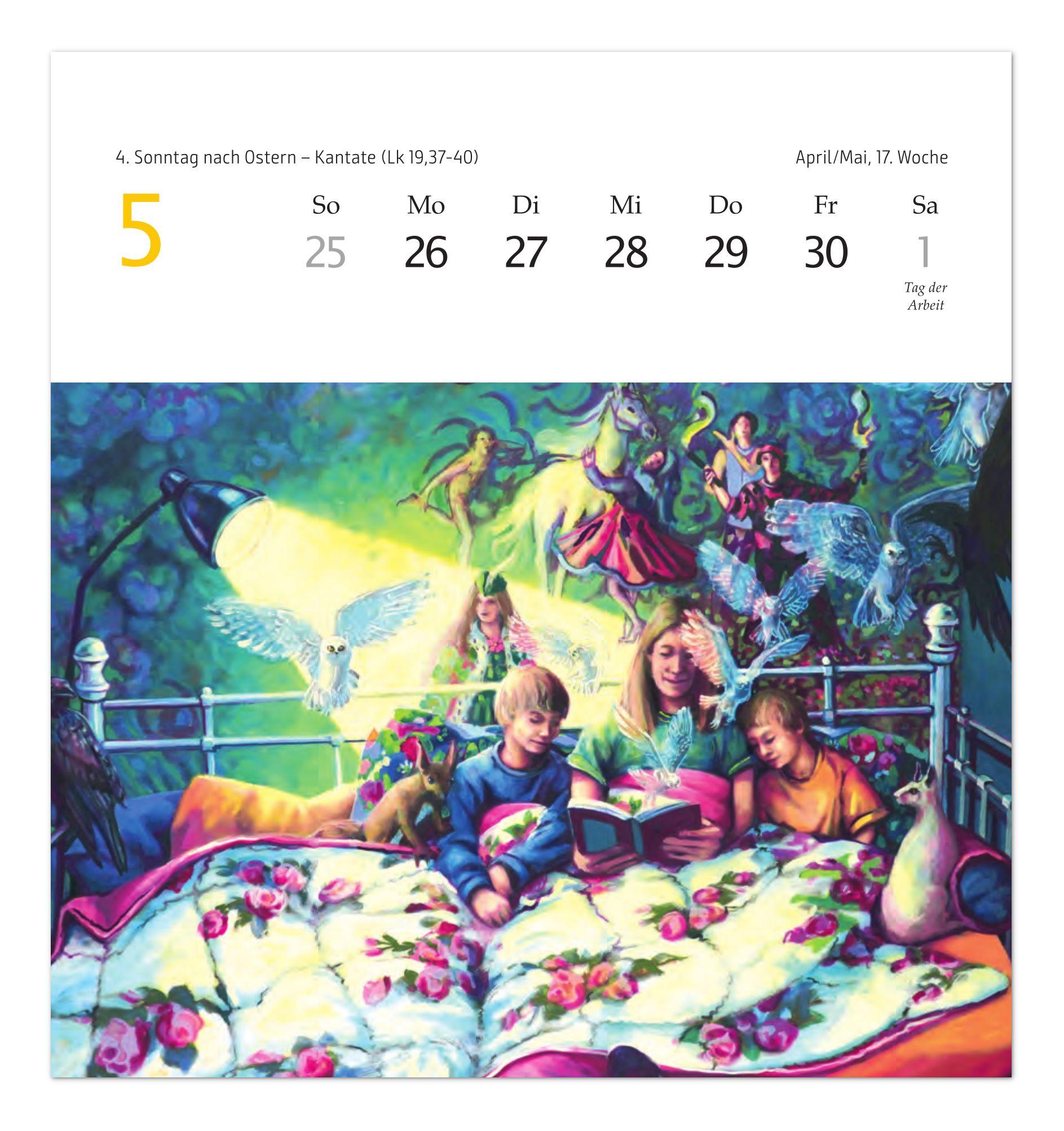 Beispielinhalt (Bild) Frauen-Kalender 2027