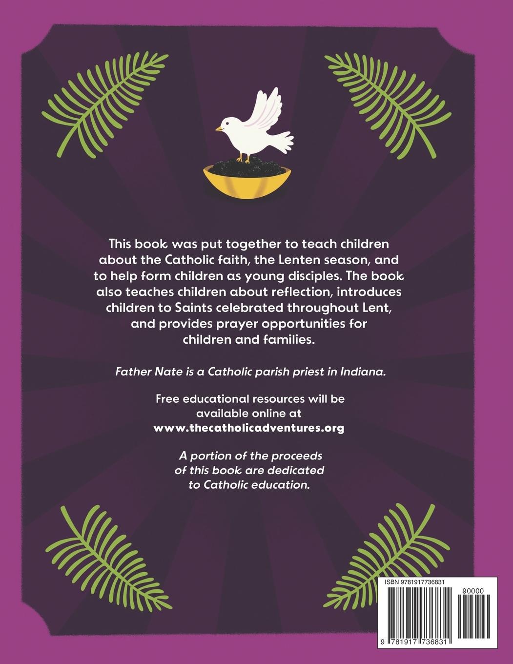 Rückseitencover The Lenten Adventures with Father Nate