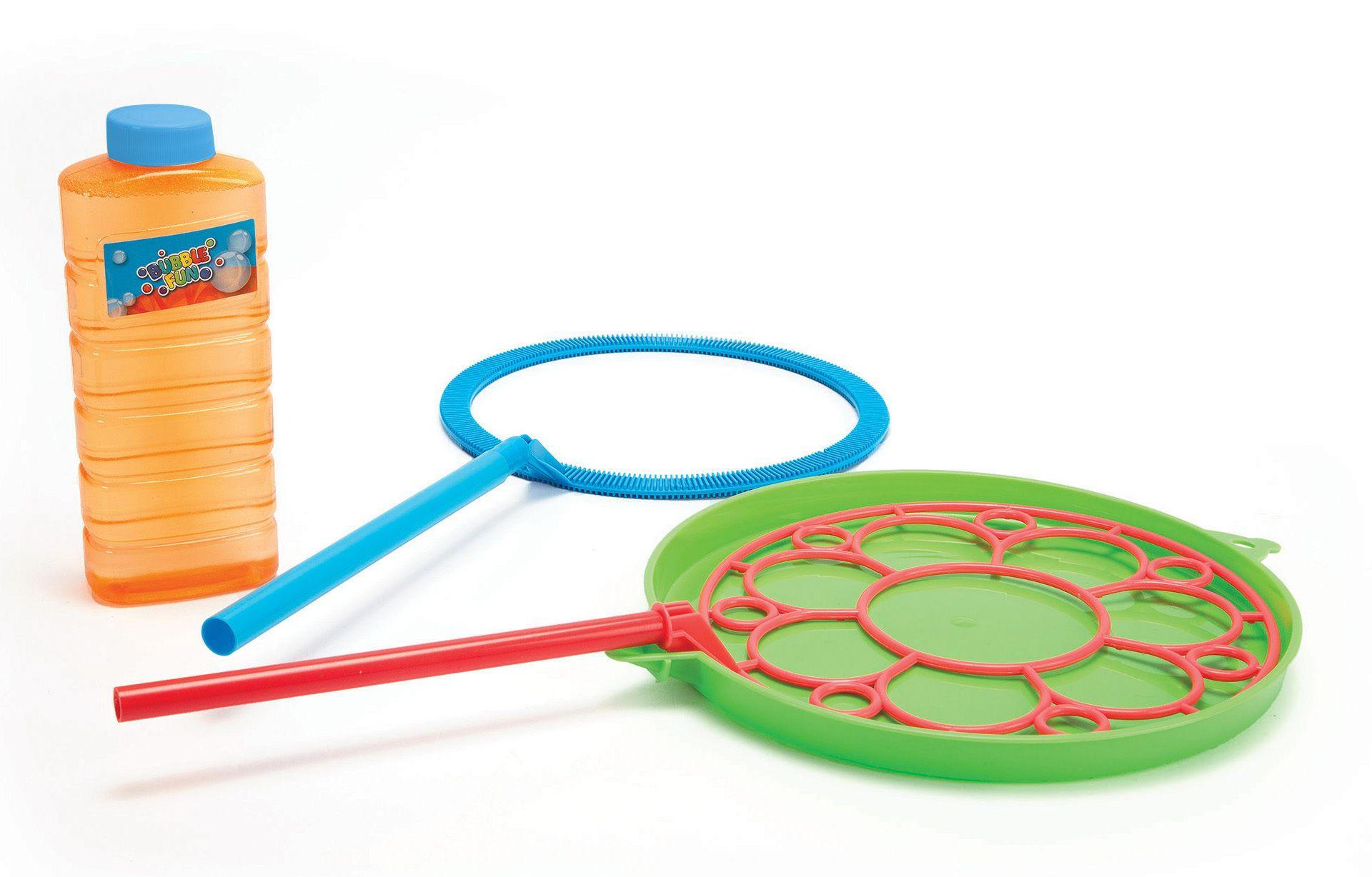 Vorderes Coverbild BF Riesenseifenblasen-Set.