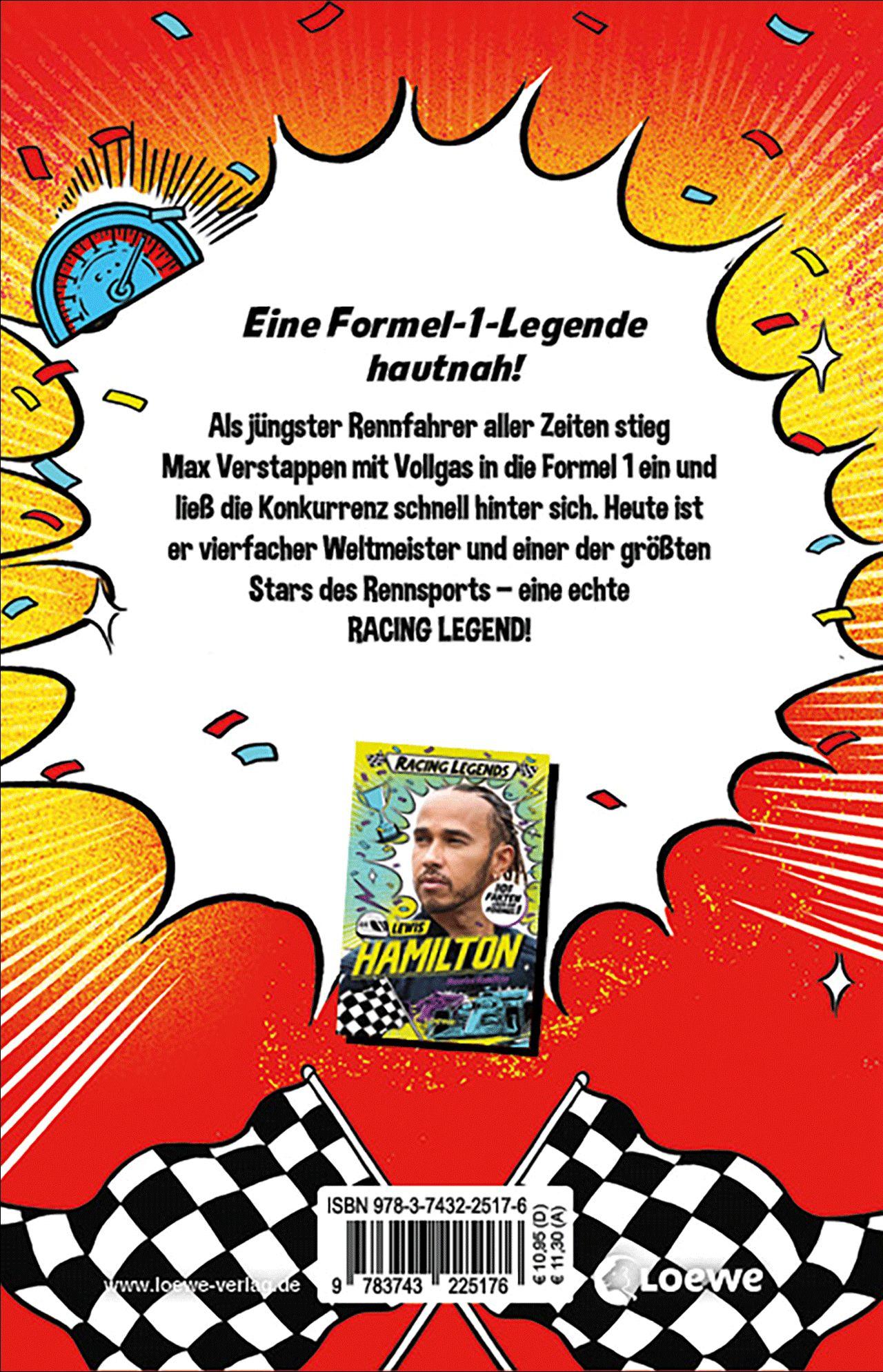 Beispielinhalt (Bild) Racing Legends (Band 2) - Max Verstappen