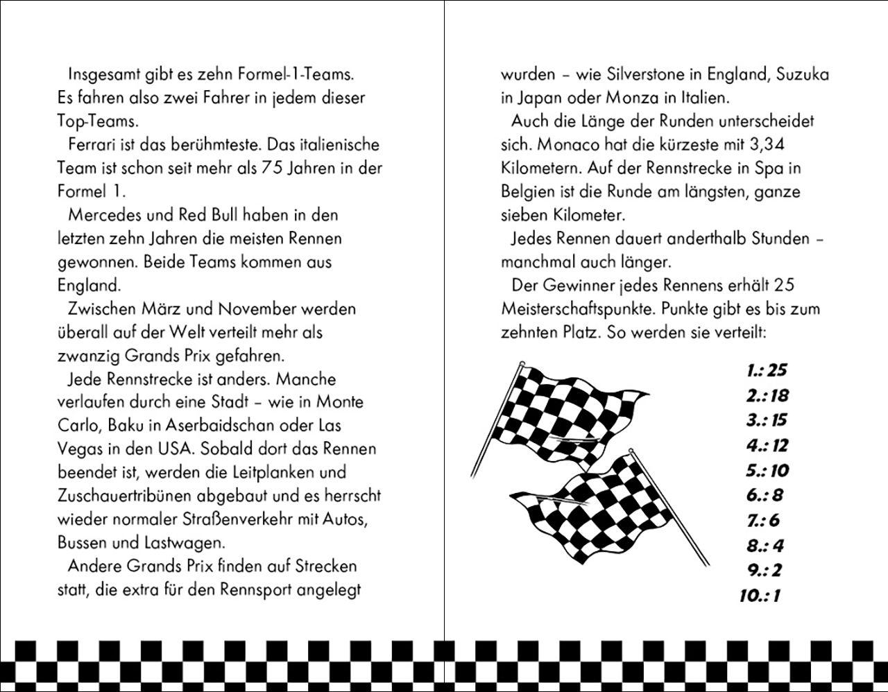 Beispielinhalt (Bild) Racing Legends (Band 2) - Max Verstappen