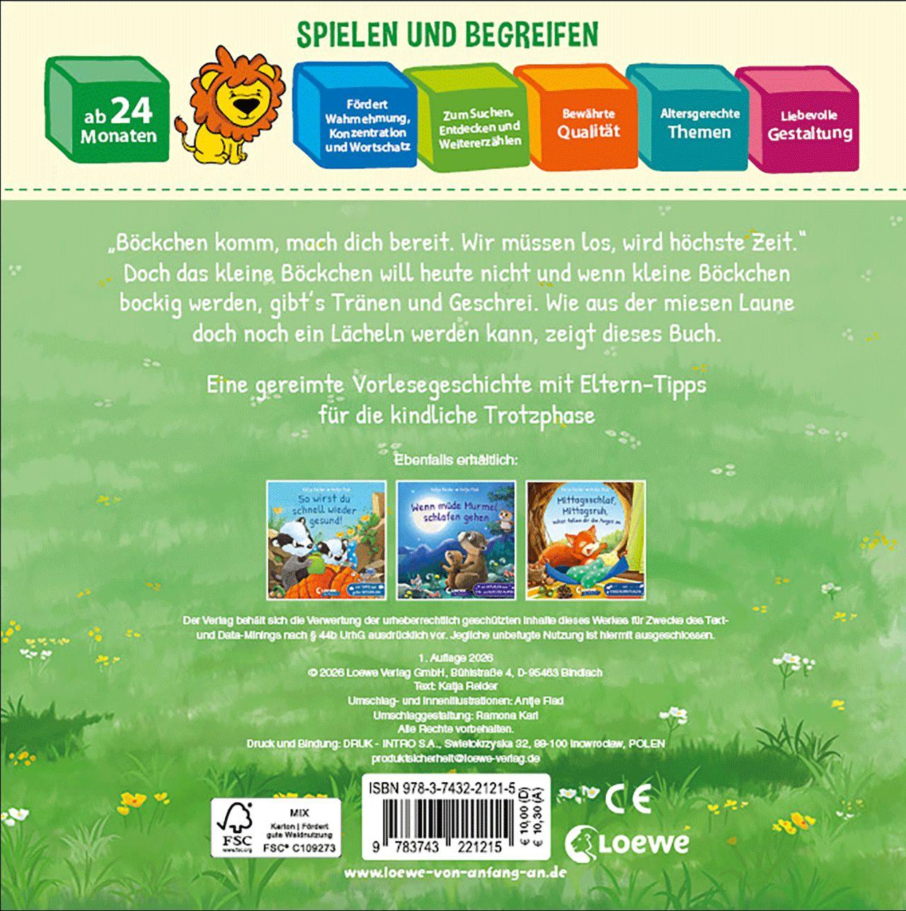 Beispielinhalt (Bild) Wenn kleine Böckchen bockig sind