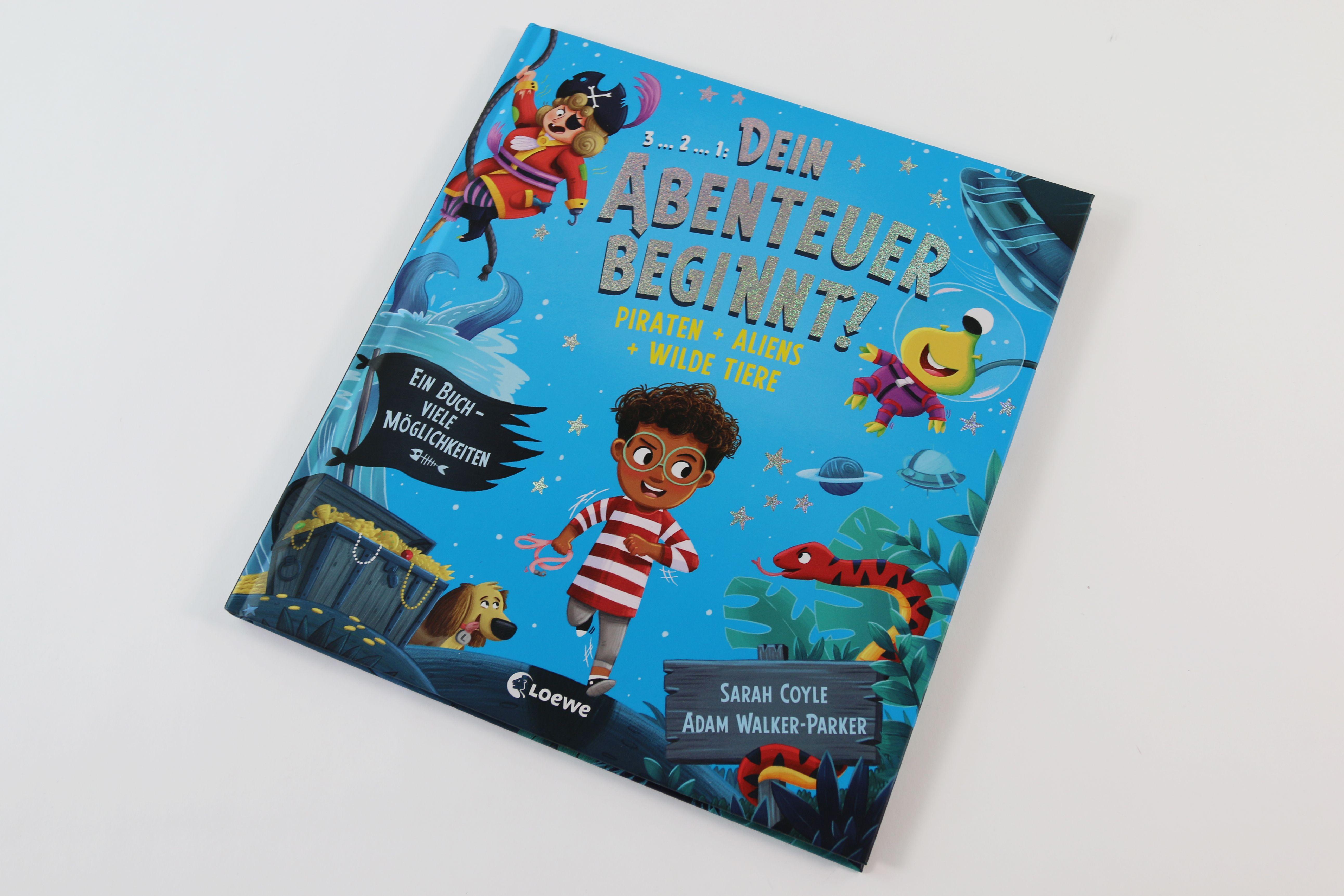 Beispielinhalt (Bild) Dein Abenteuer beginnt! Piraten + Aliens + Wilde Tiere