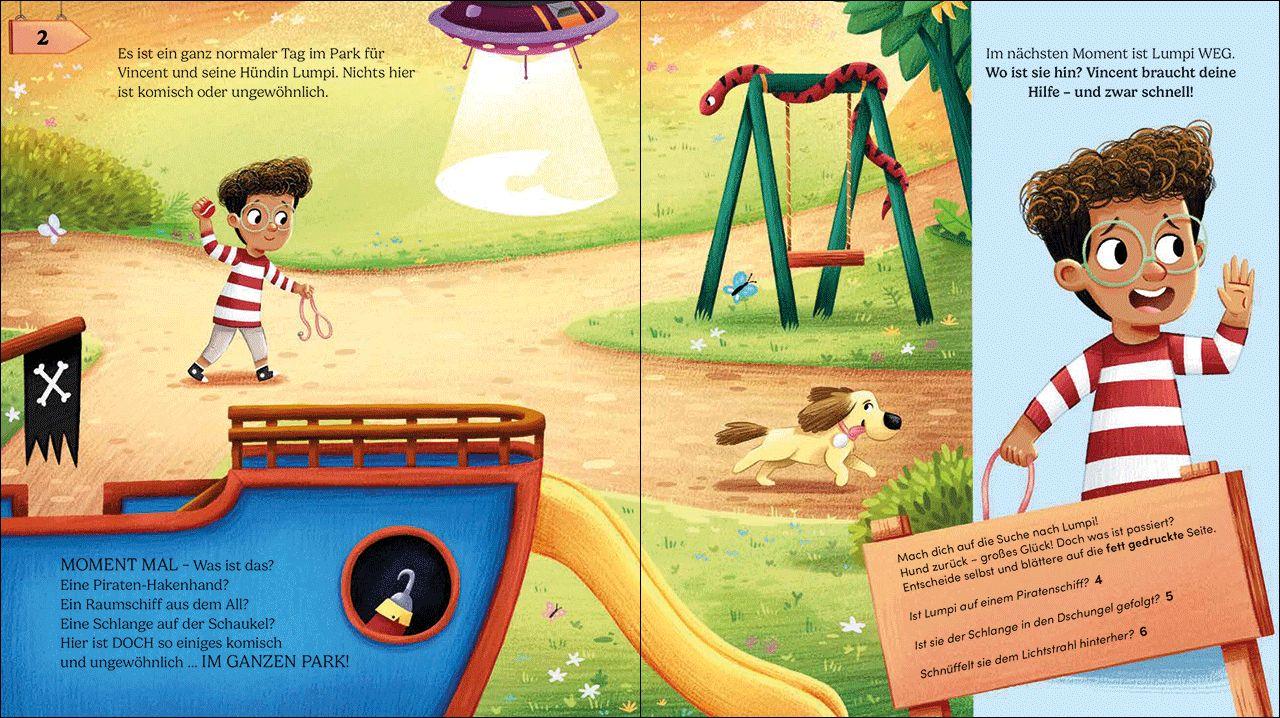 Beispielinhalt (Bild) Dein Abenteuer beginnt! Piraten + Aliens + Wilde Tiere