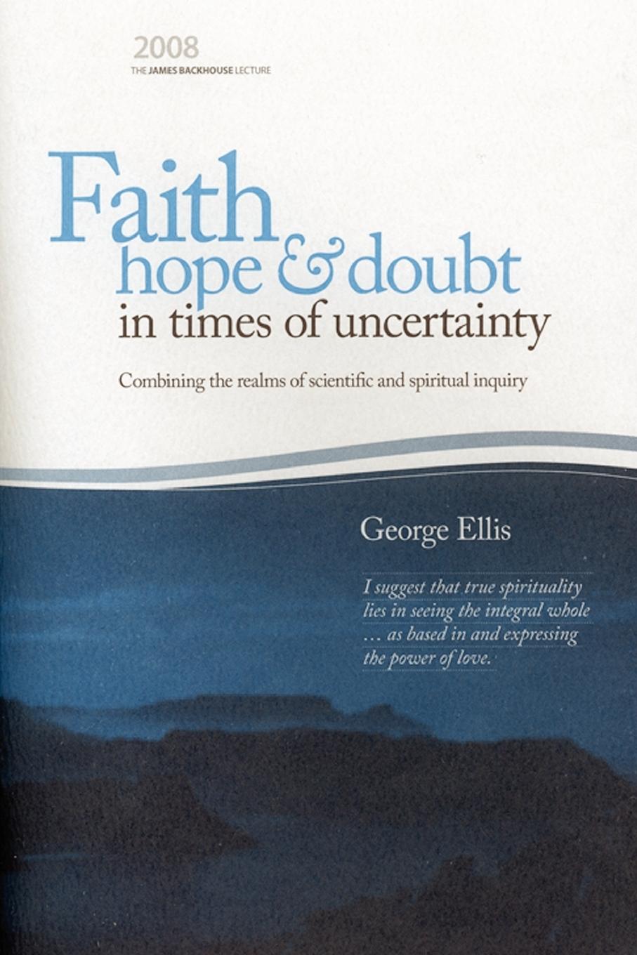 Vorderes Coverbild Faith Hope & Doubt in Times of Uncertainty