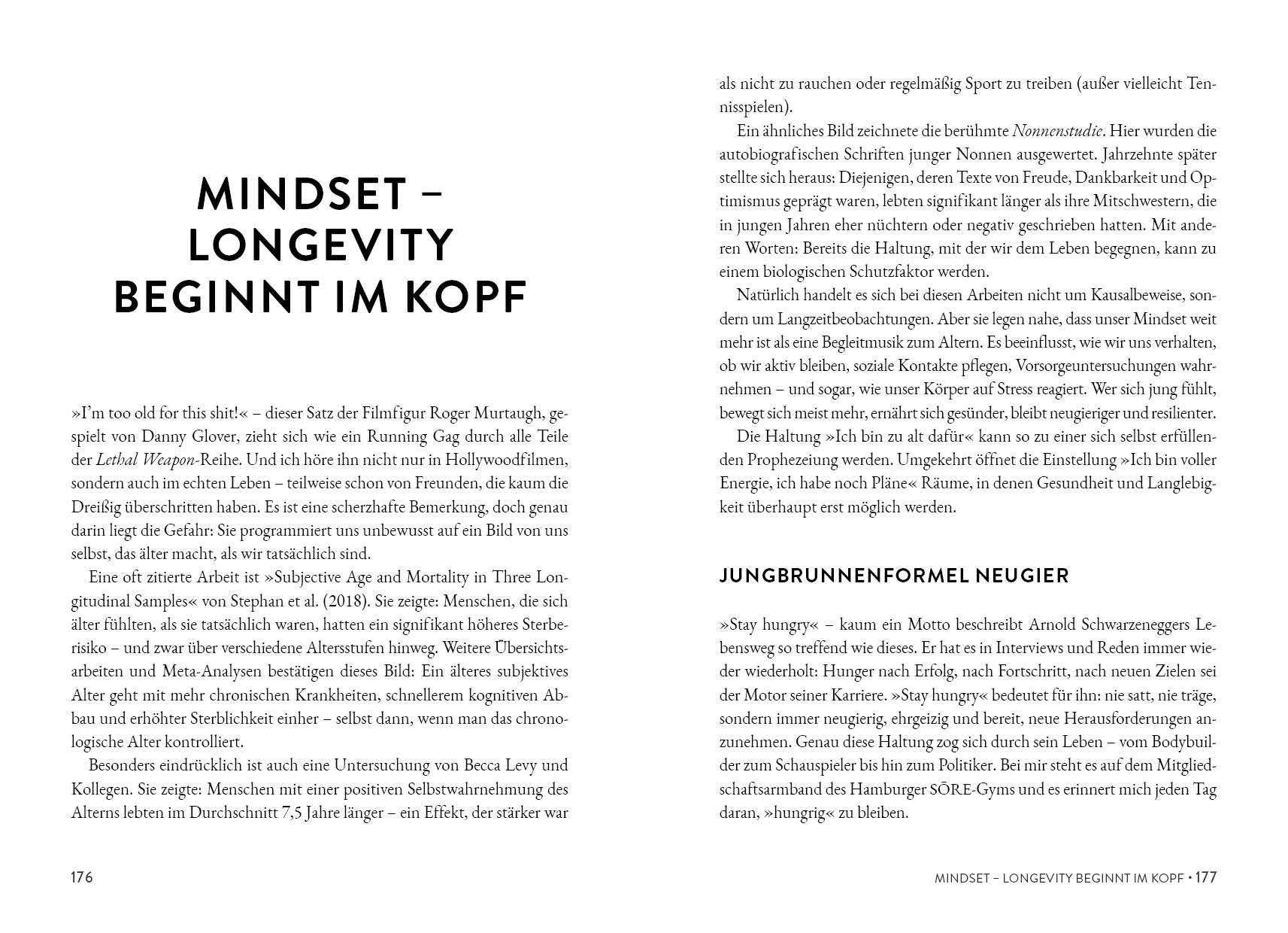 Beispielinhalt (Bild) Spaziergang zur Unsterblichkeit