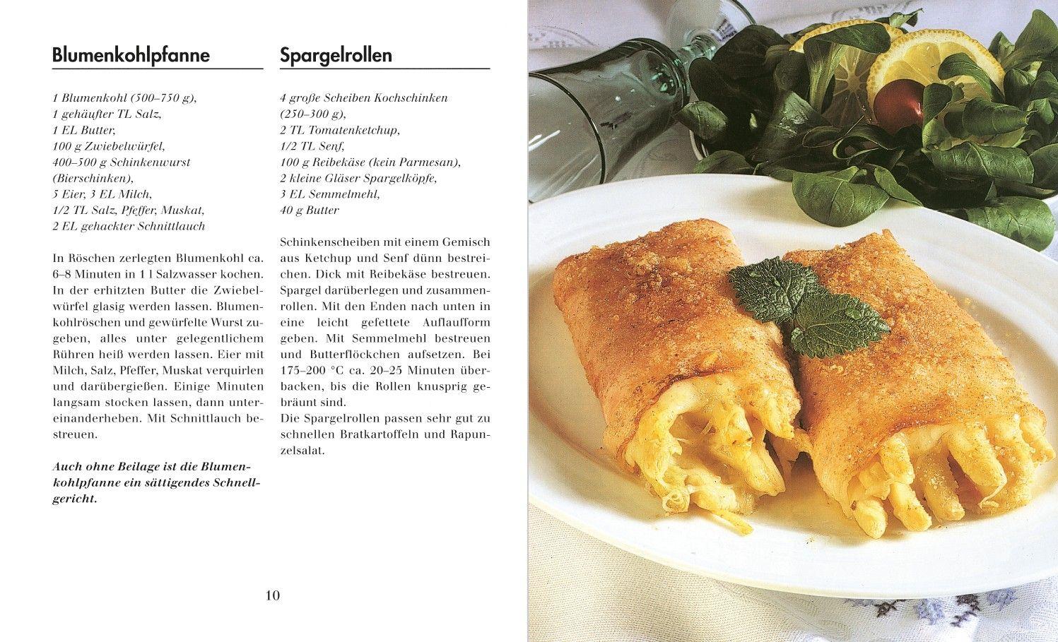 Beispielinhalt (Bild) Kochen und Backen in Thüringen