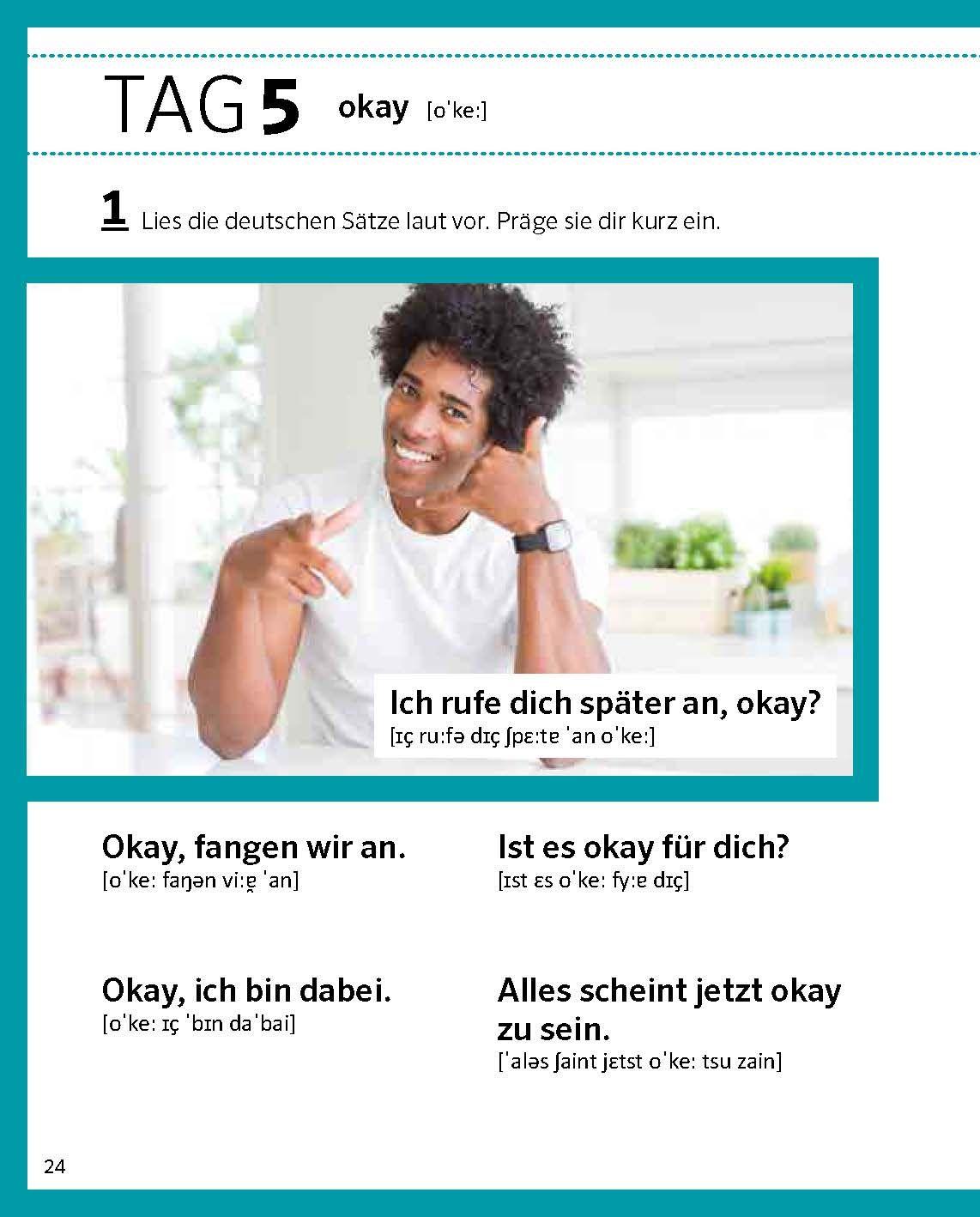 Beispielinhalt (Bild) PONS Von 0 auf 500 Sätze Deutsch