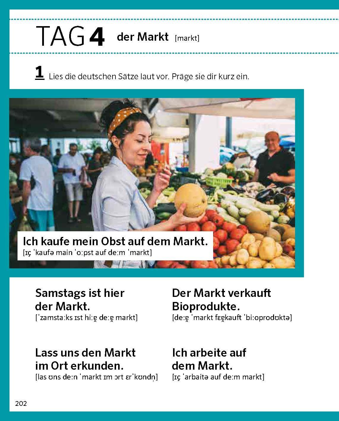 Beispielinhalt (Bild) PONS Von 0 auf 500 Sätze Deutsch