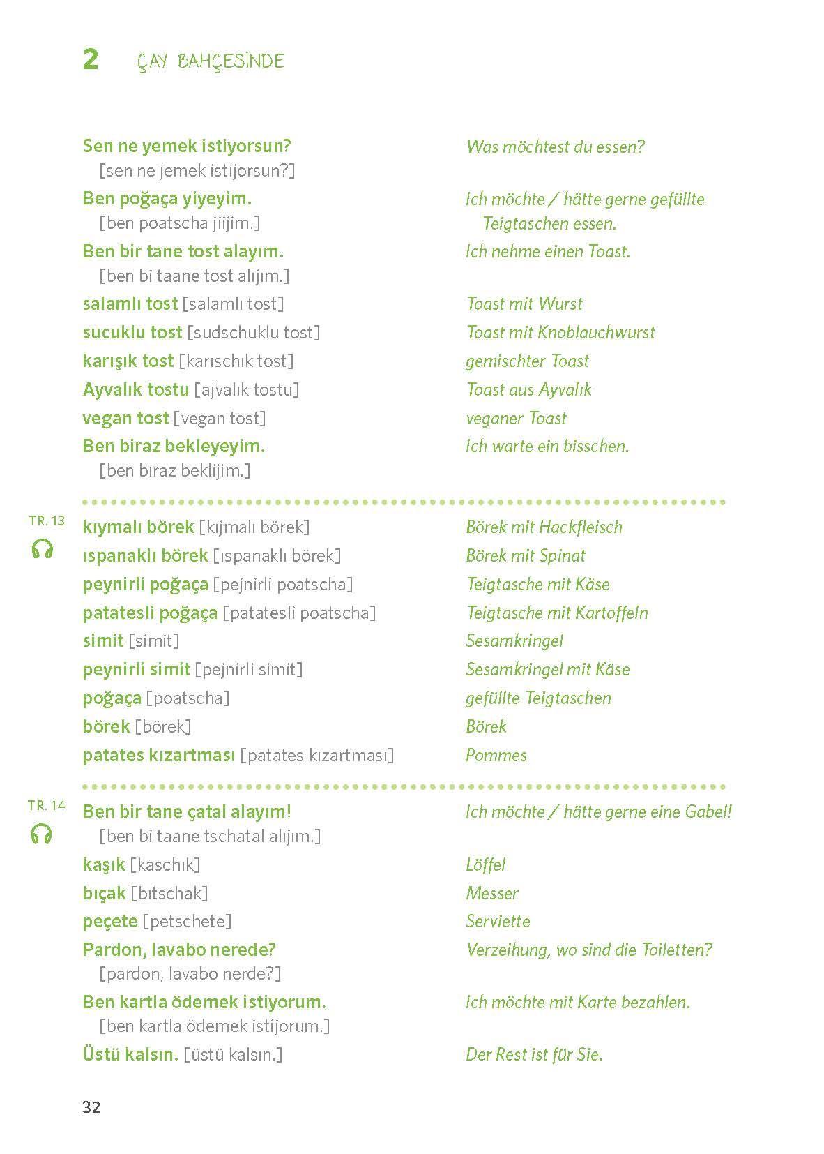 Beispielinhalt (Bild) PONS Türkisch leicht & locker