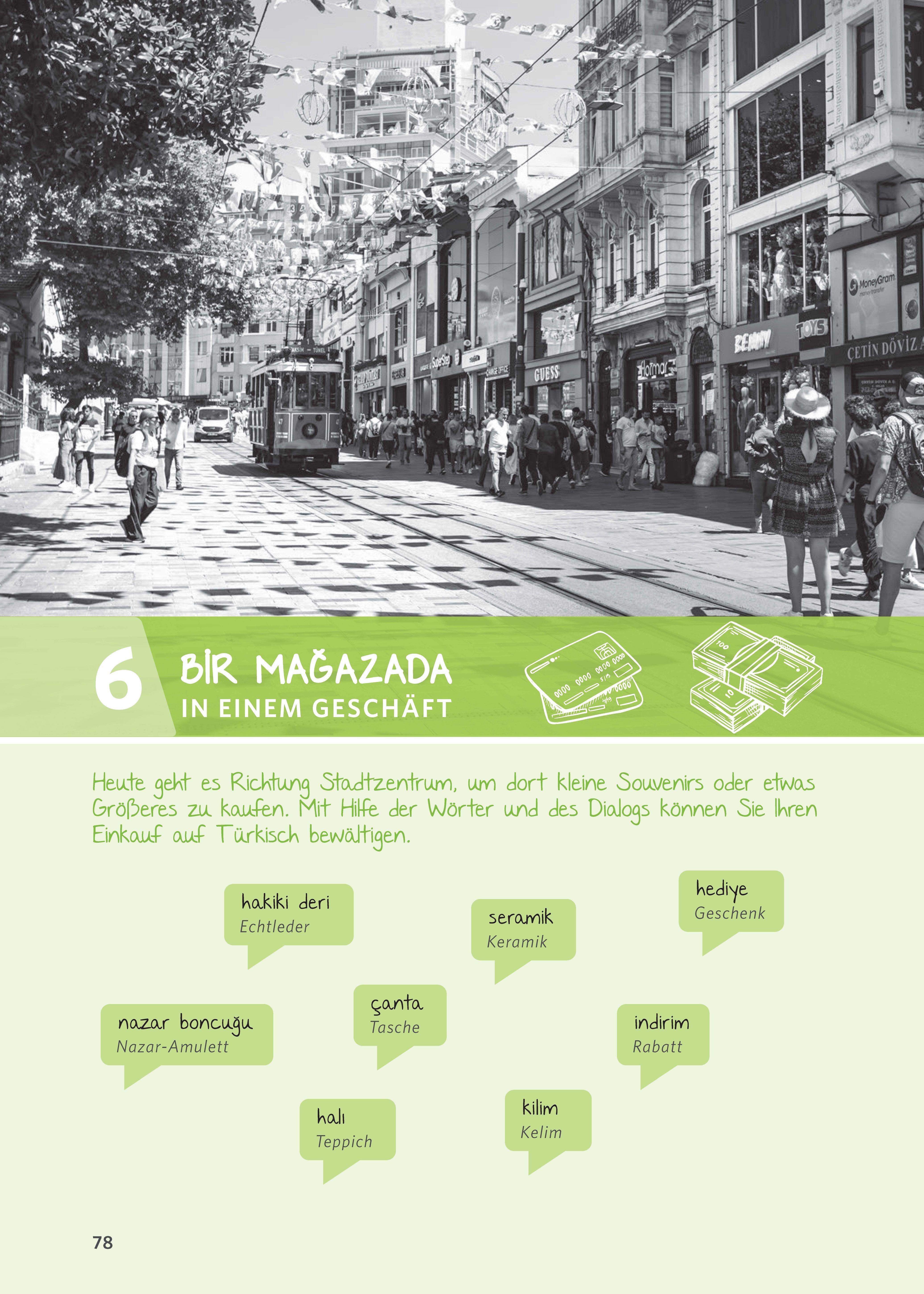 Beispielinhalt (Bild) PONS Türkisch leicht & locker