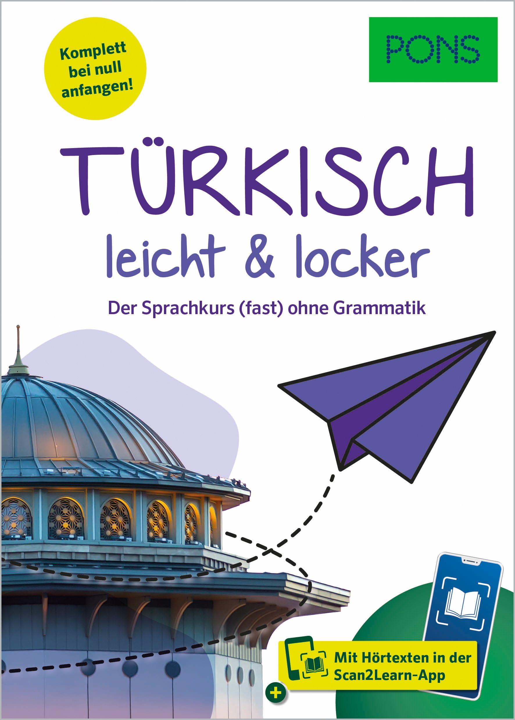 Vorderes Coverbild PONS Türkisch leicht & locker