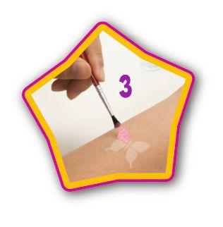 Beispielinhalt (Bild) Fashion Glitter Tattoos