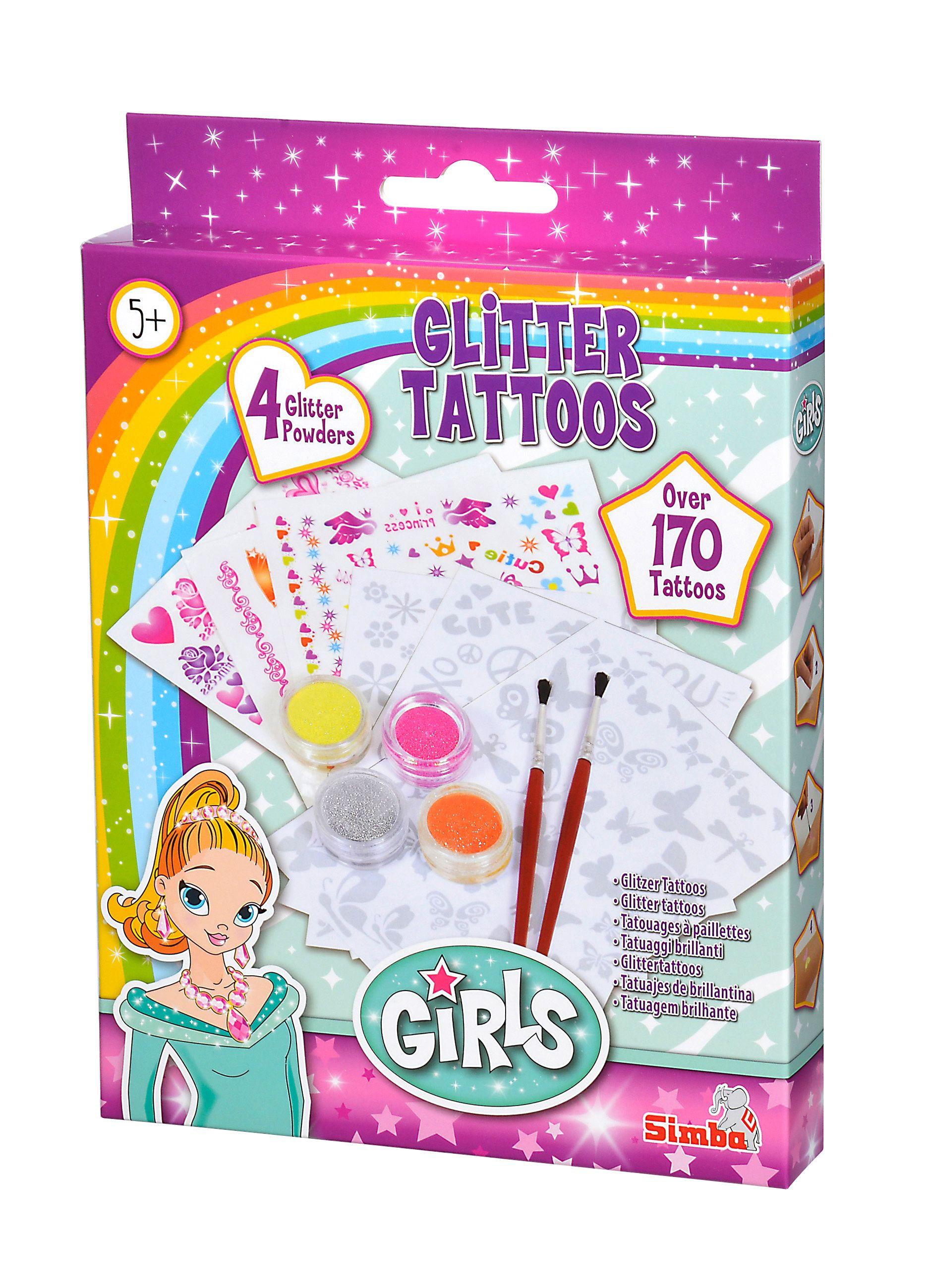 Vorderes Coverbild Fashion Glitter Tattoos