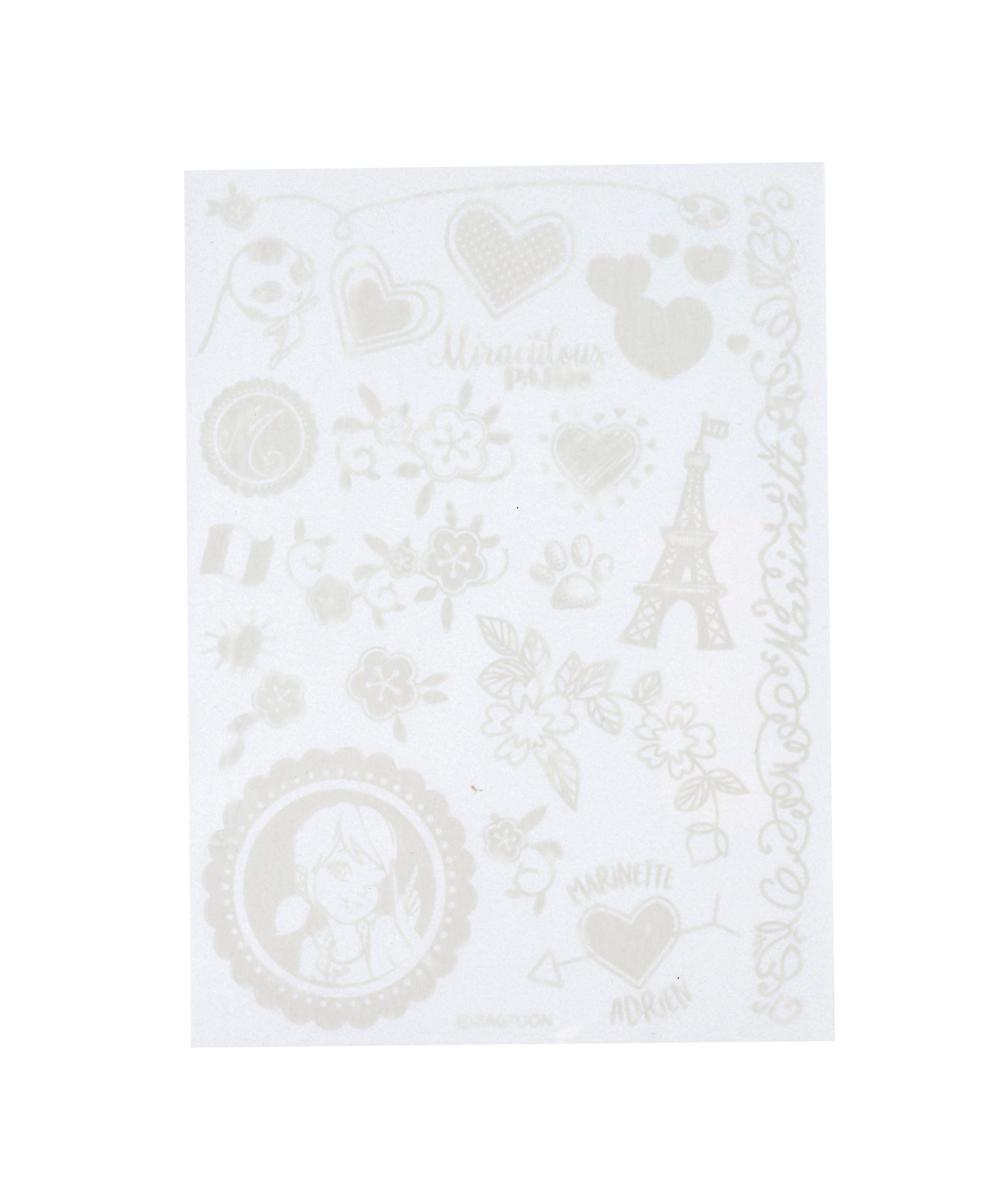 Beispielinhalt (Bild) Miraculous Glittery Tattoo