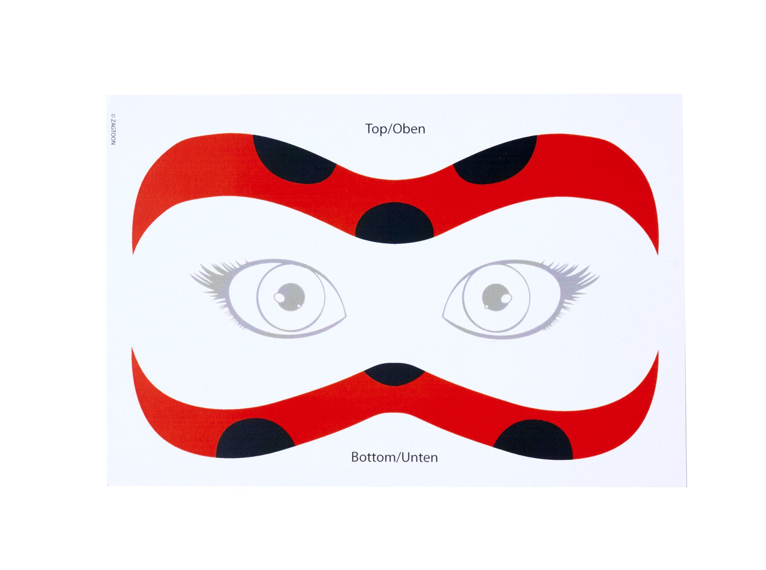 Beispielinhalt (Bild) Miraculous Glittery Tattoo