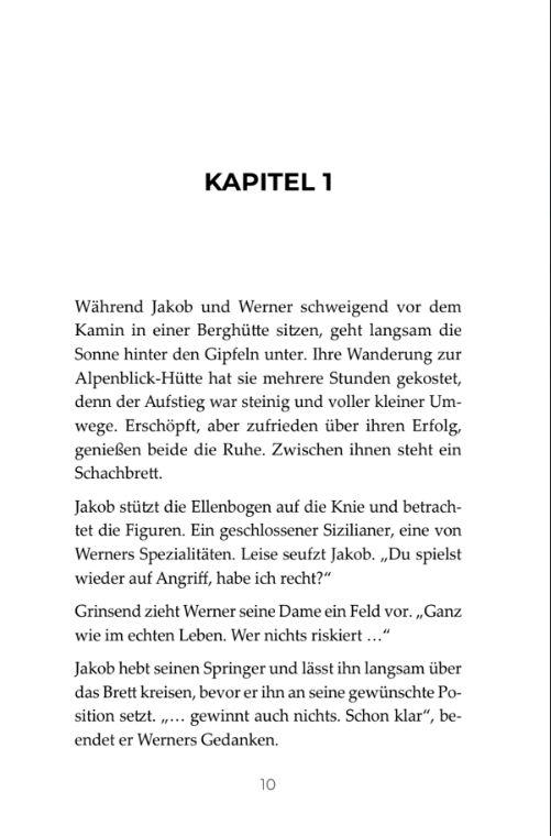 Beispielinhalt (Bild) Rochade in die Freiheit