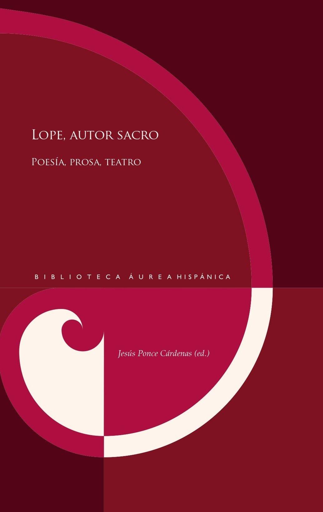 Vorderes Coverbild Lope, autor sacro : poesía, prosa, teatro