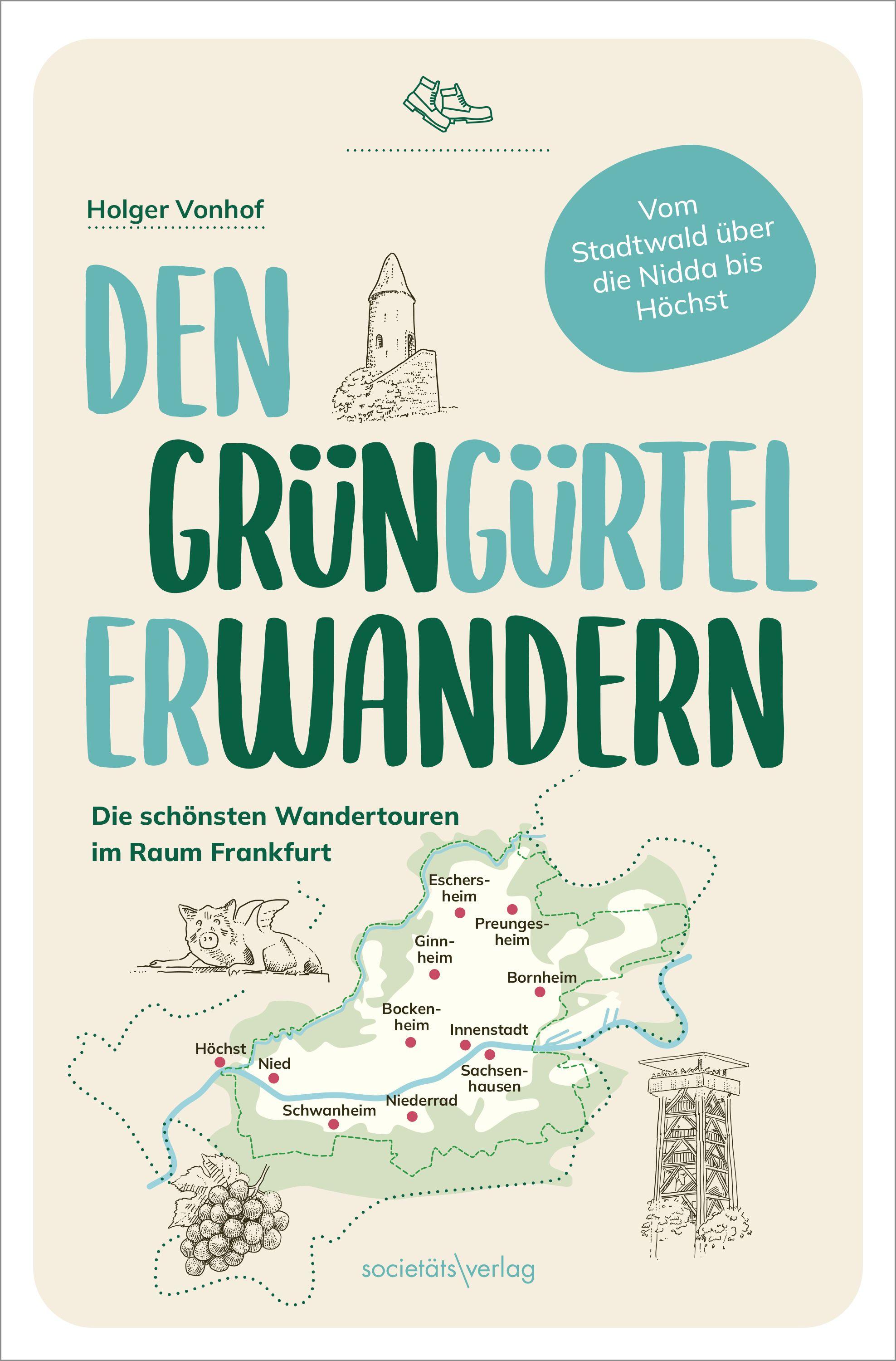 Vorderes Coverbild Den GrünGürtel erwandern