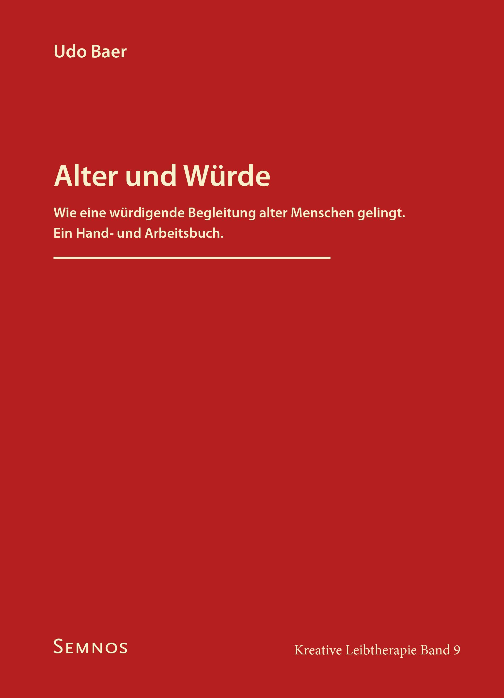 Vorderes Coverbild Alter und Würde