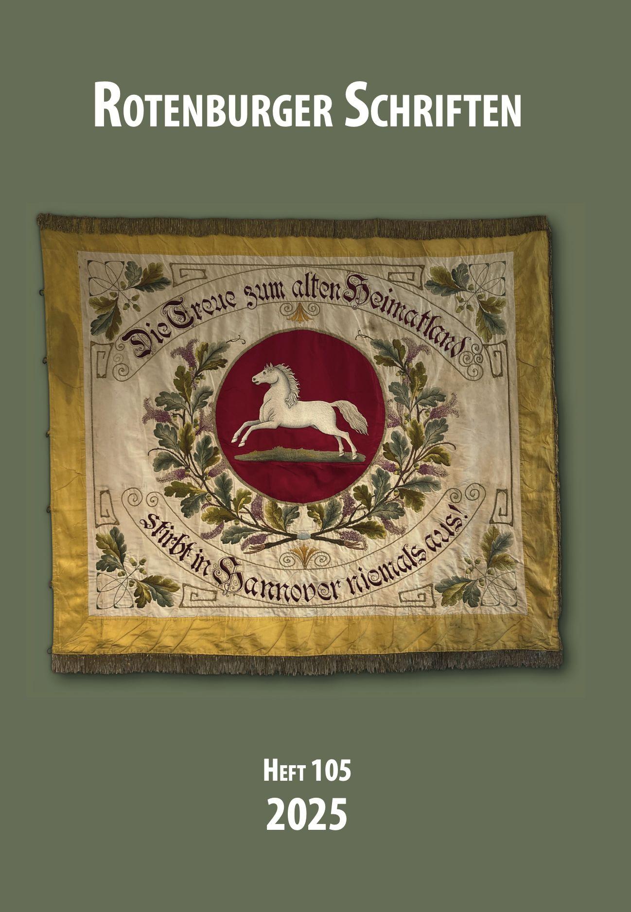 Vorderes Coverbild Rotenburger Schriften